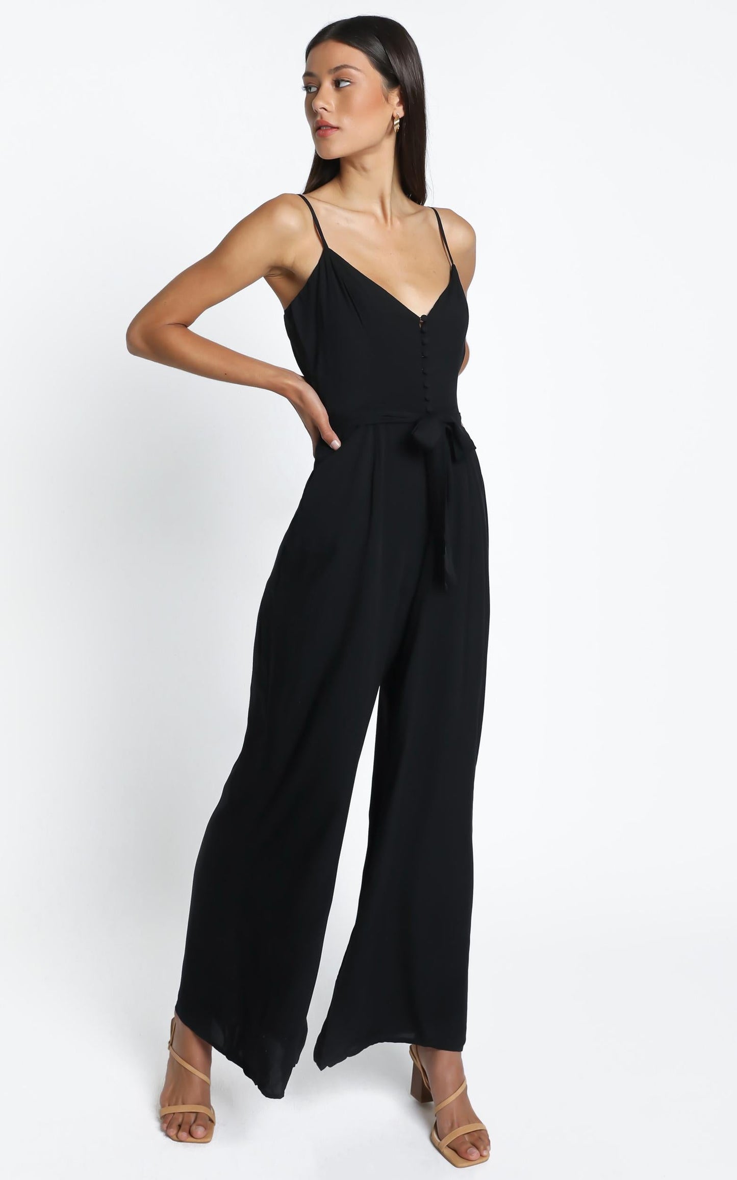 Porsha Jumpsuit in Black
