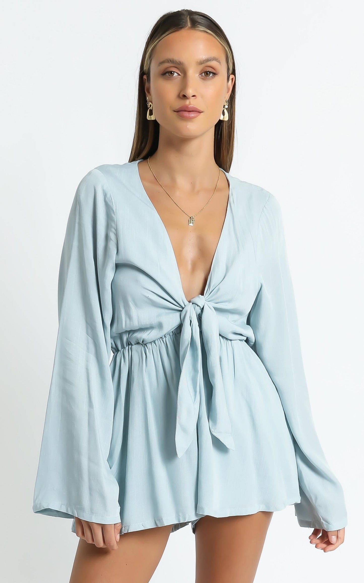 Genesis Playsuit in Powder Blue