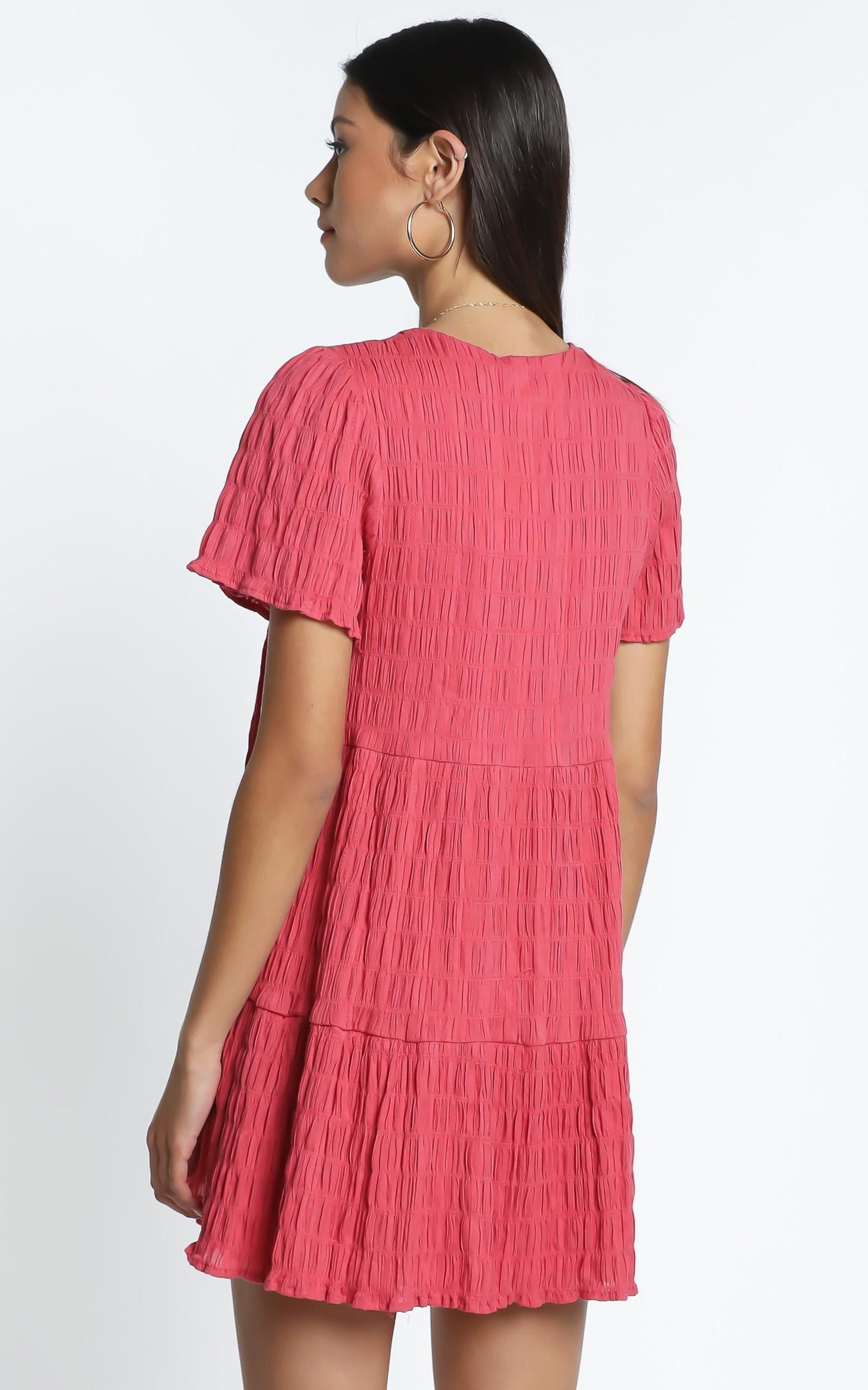 Serra Dress in Watermelon