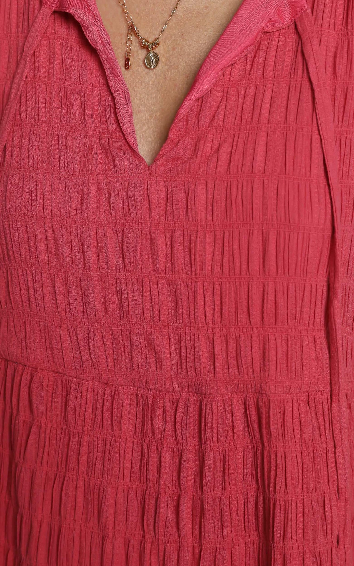 Serra Dress in Watermelon