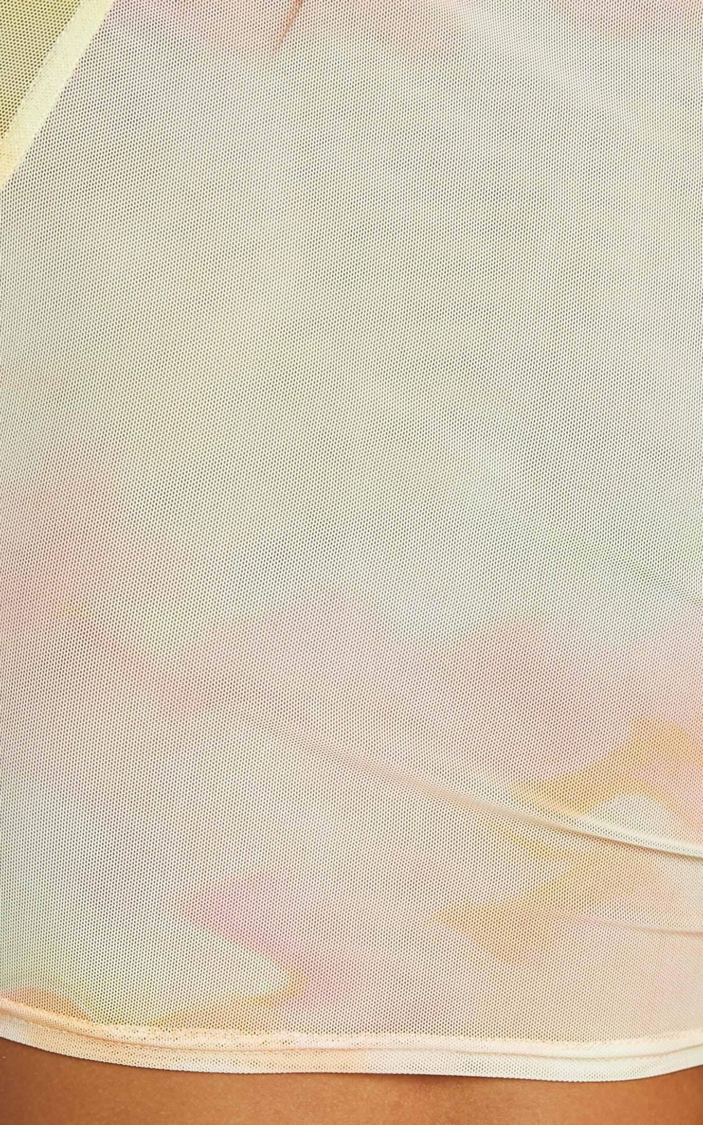 Jupiter Top in Yellow Tie Dye