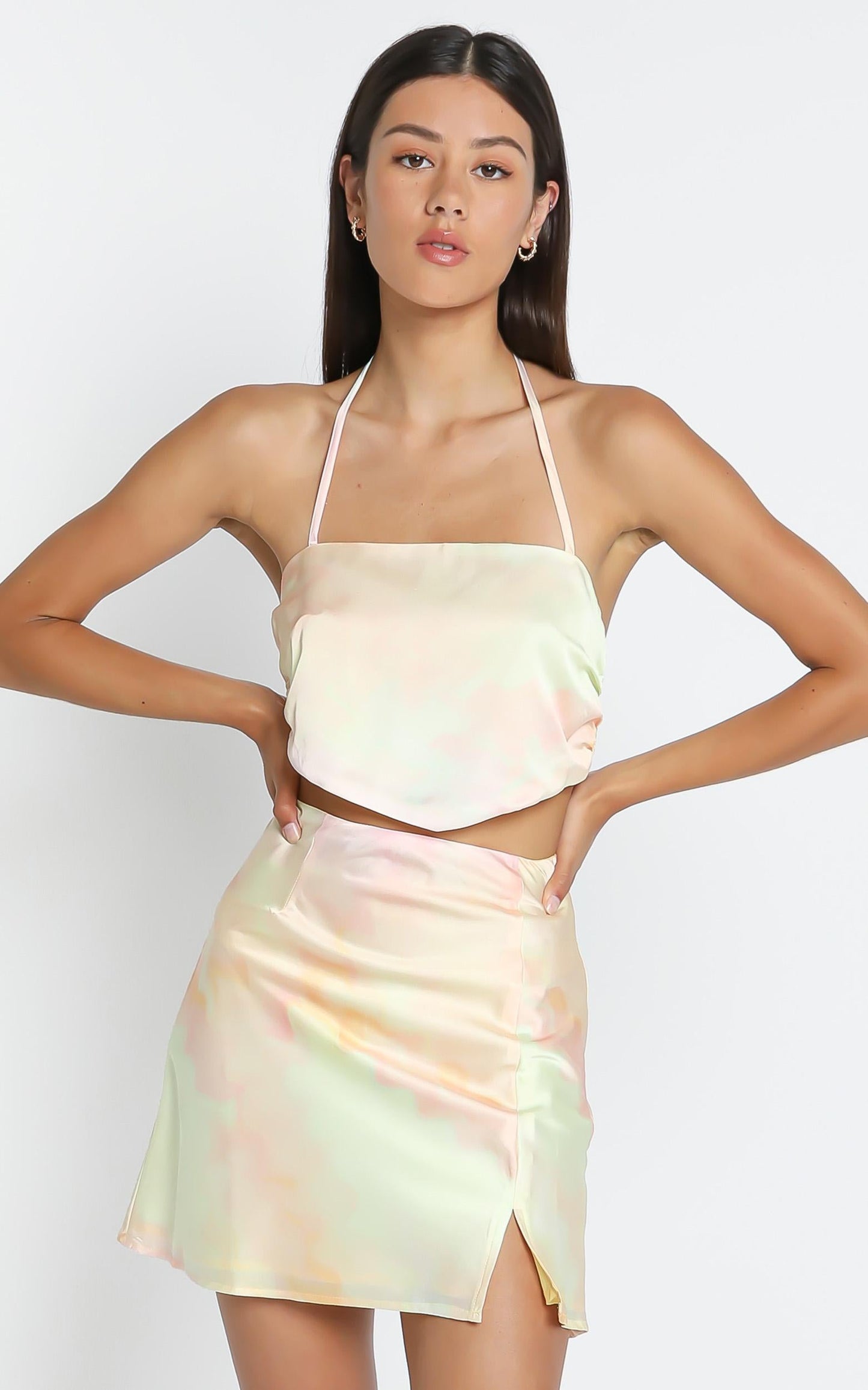The Allegra in Yellow Tie Dye