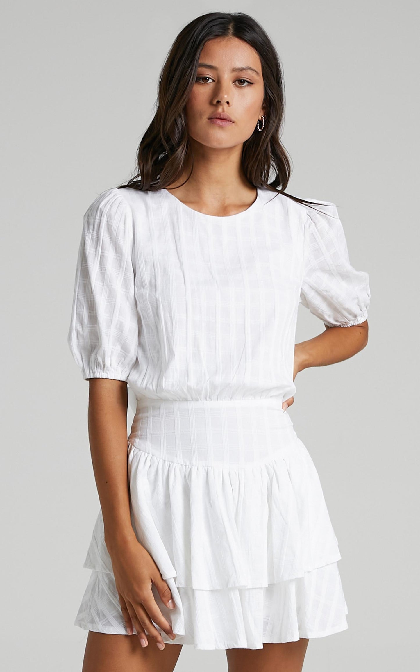 Joni Dress in White