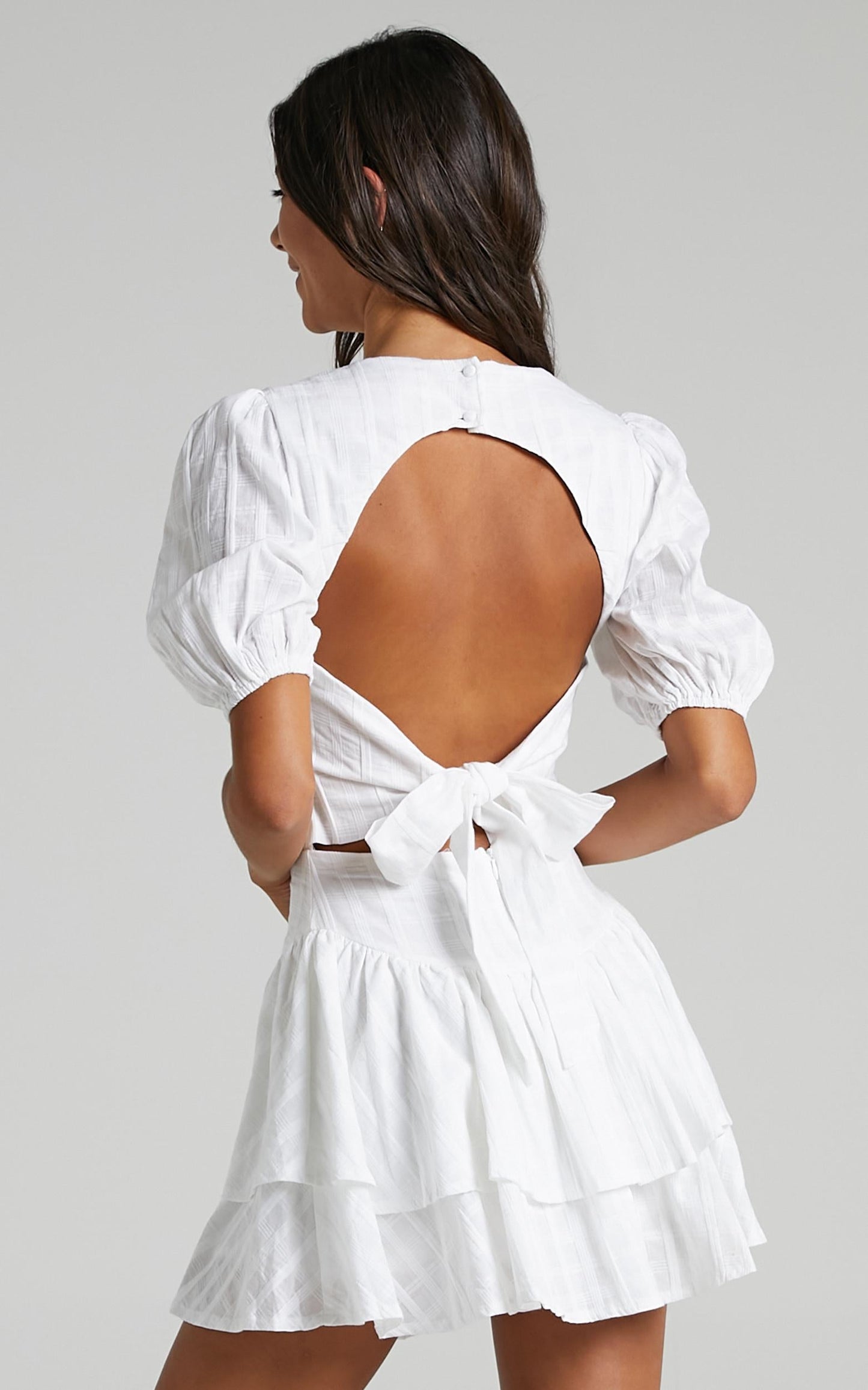 Joni Dress in White