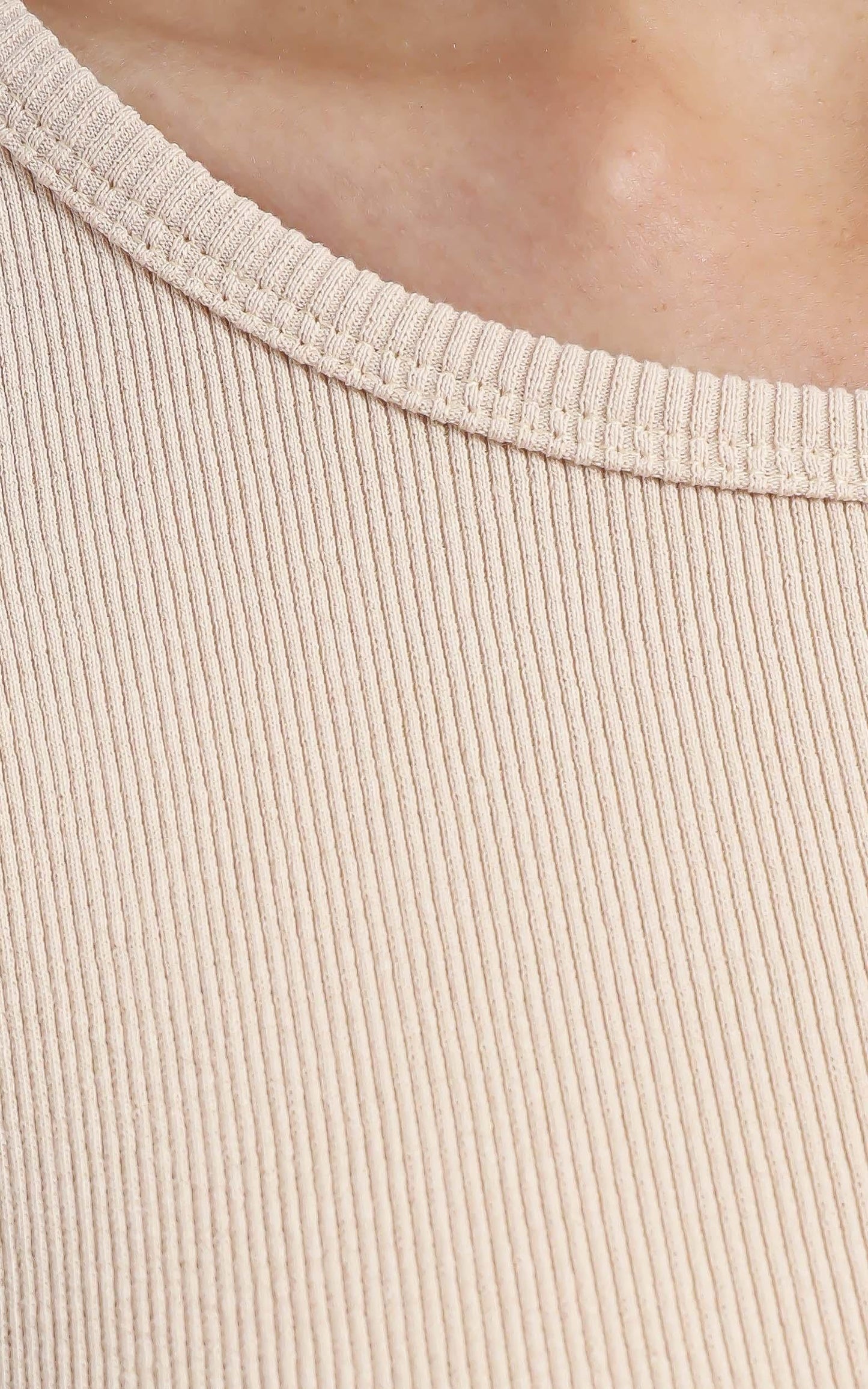 Tinley Bodysuit in Beige