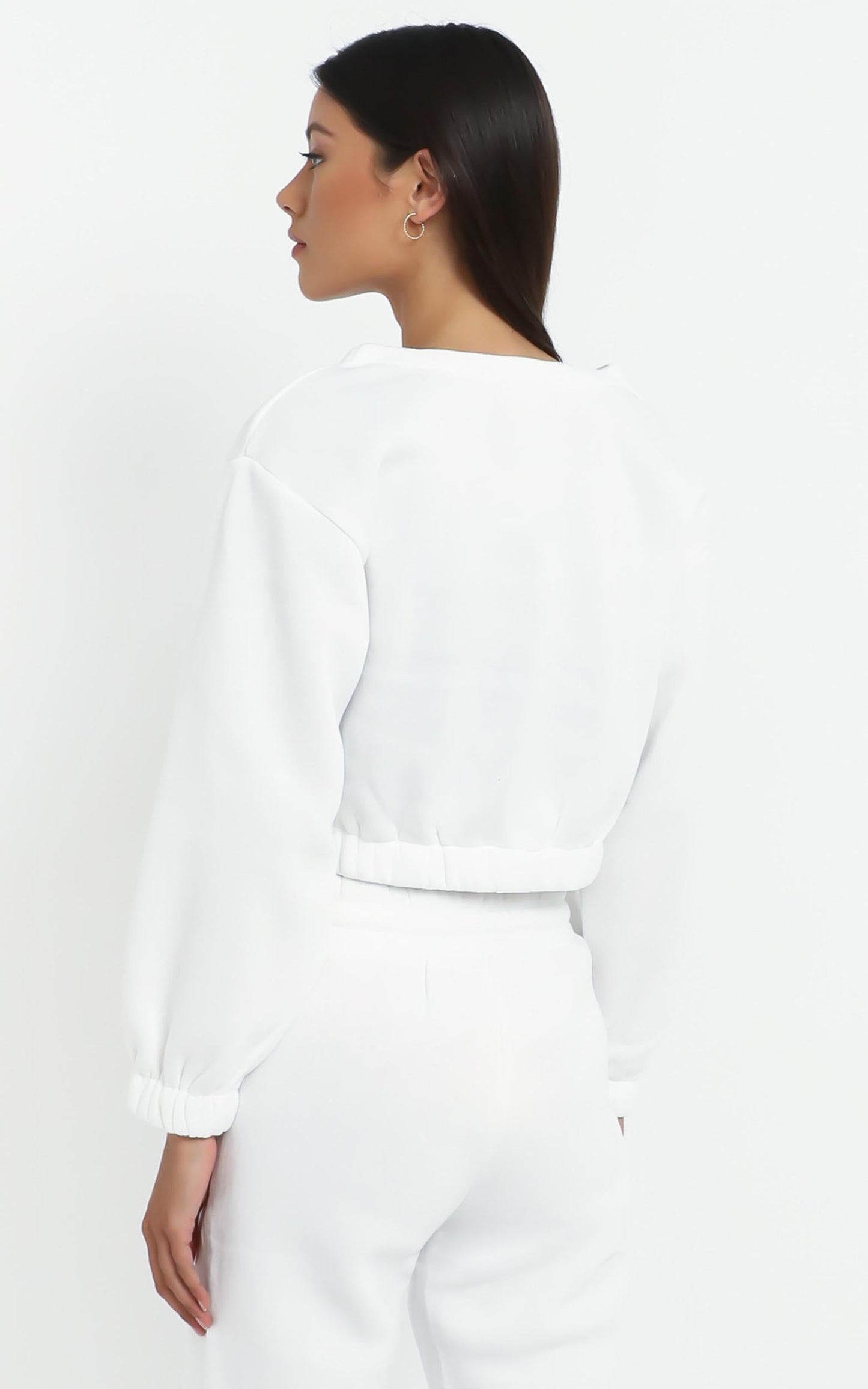 Zaylee Sweater in White