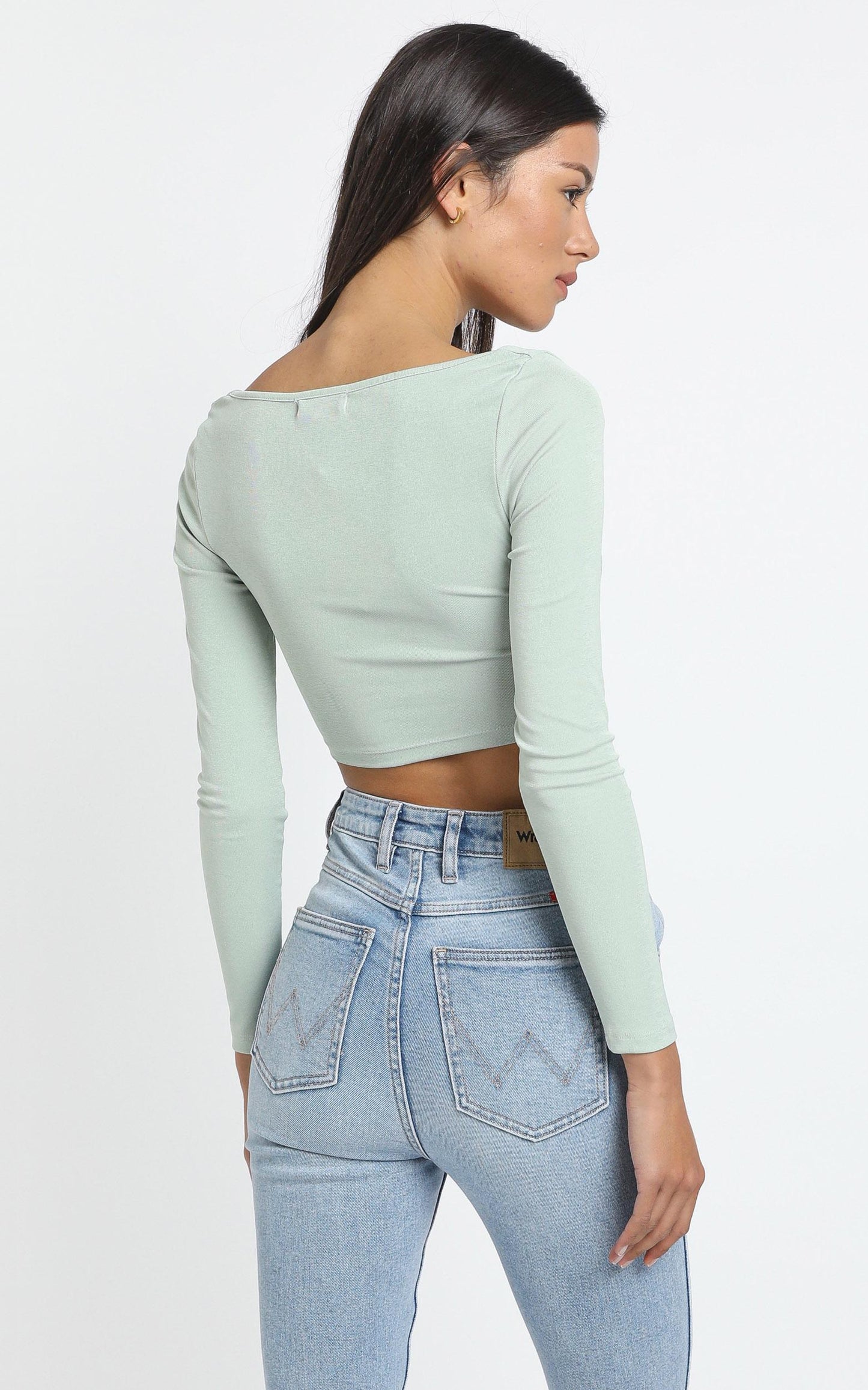 Luyu Top in Sage
