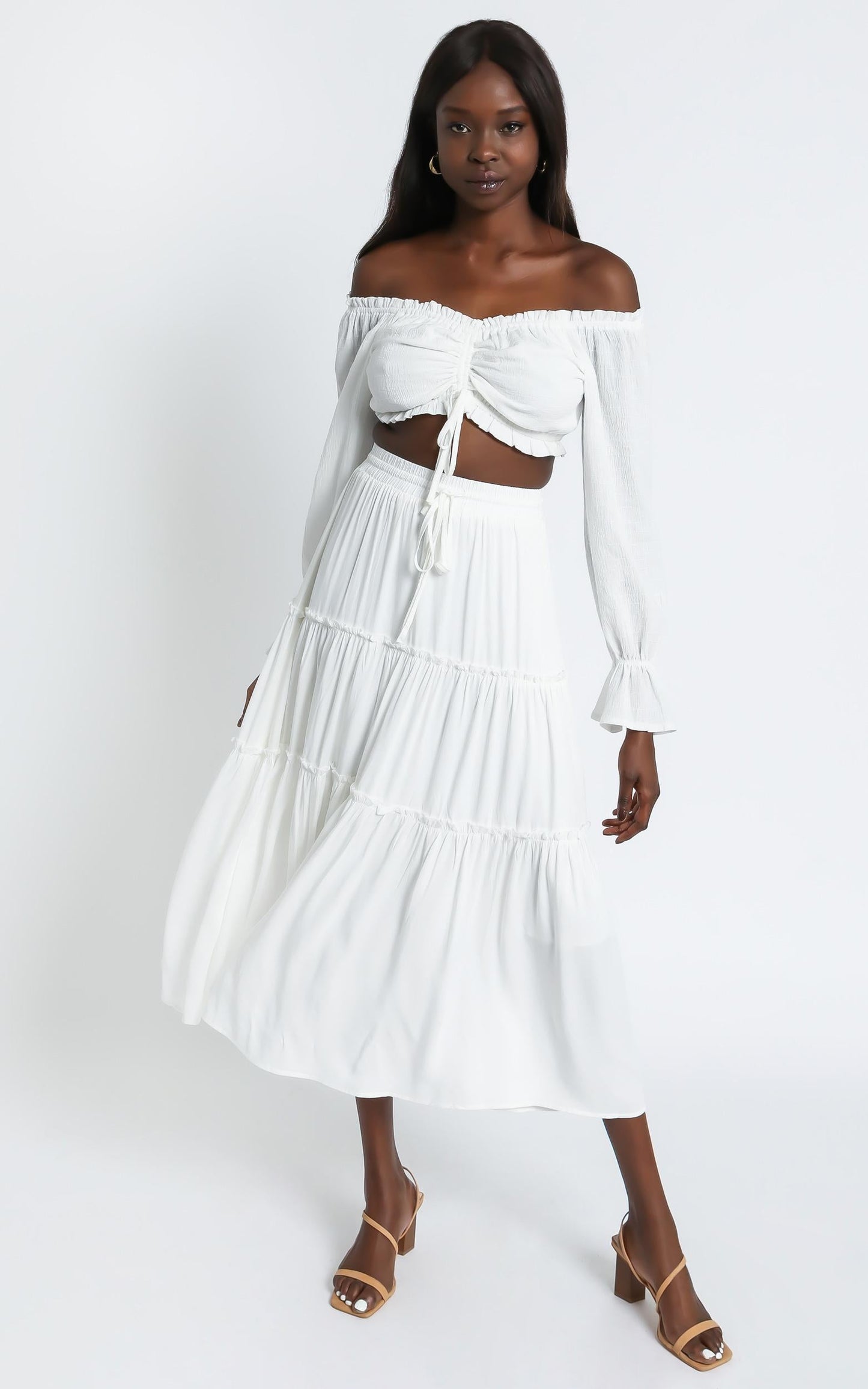 Isolde Skirt in White