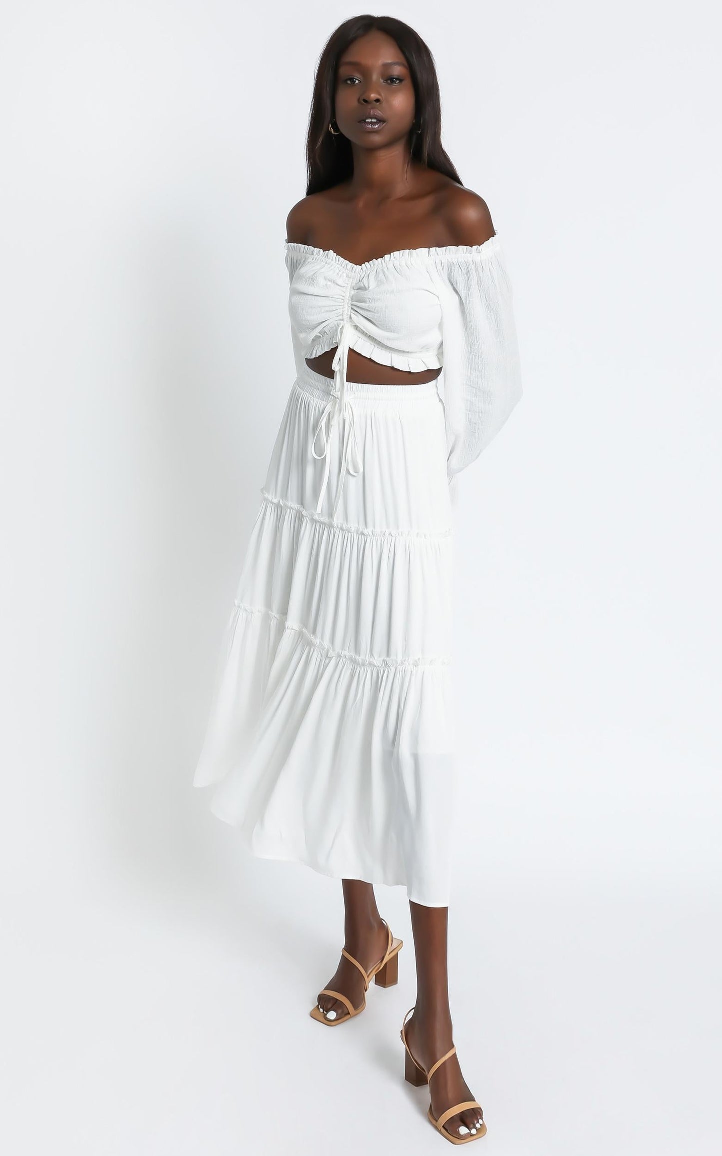 Isolde Skirt in White