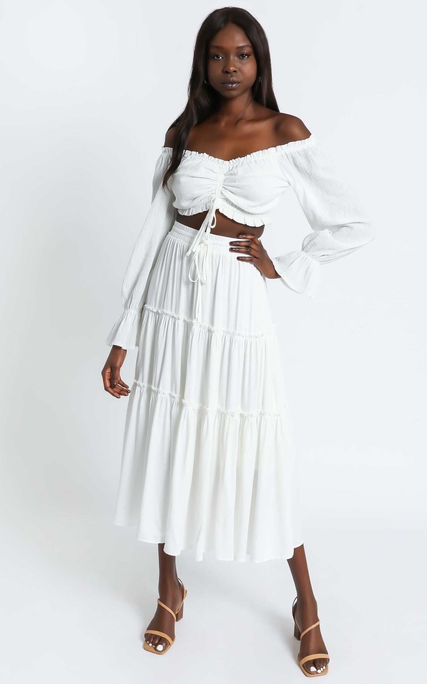 Isolde Skirt in White