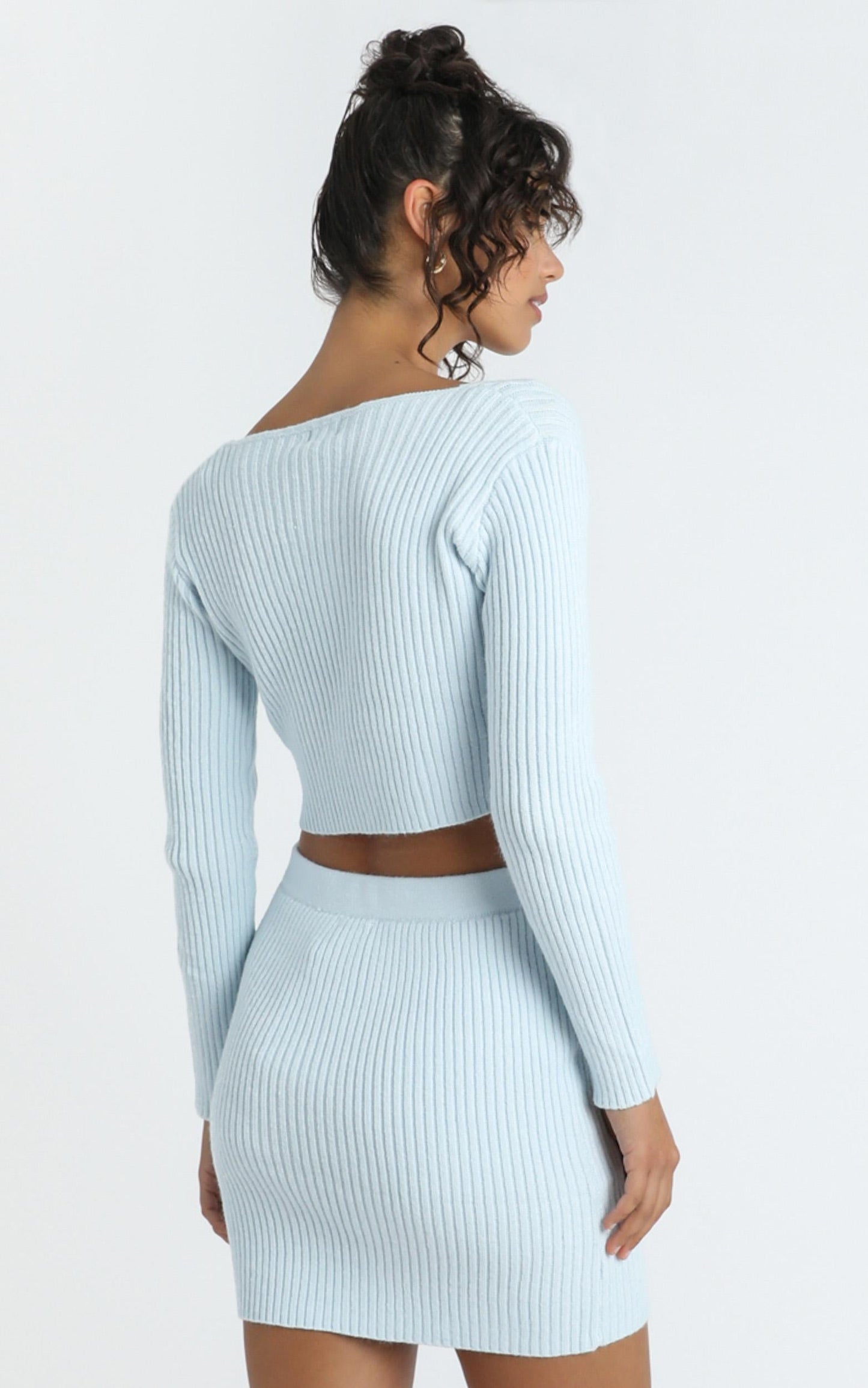 Winifred Top in Pastel Blue