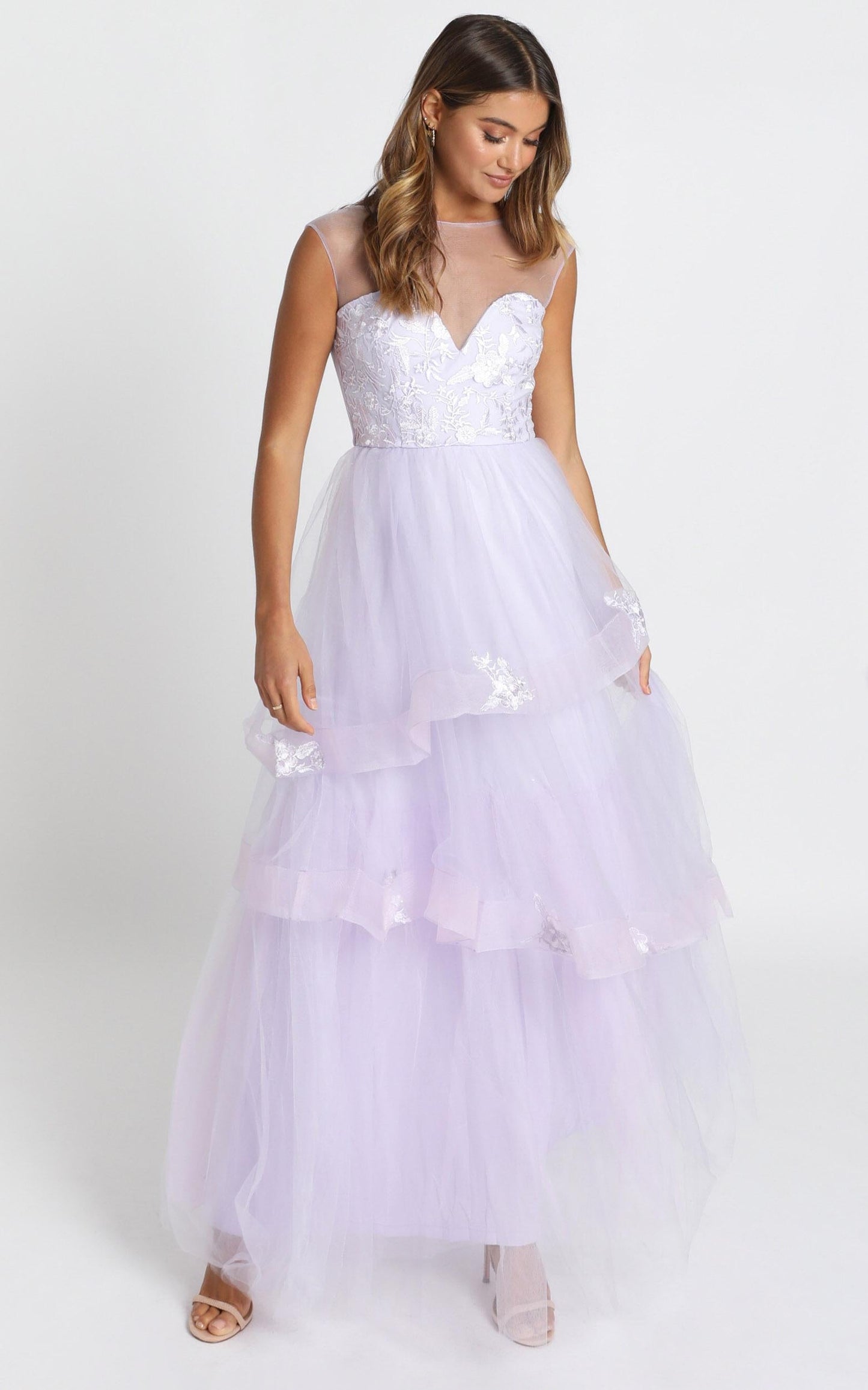 San Jose Maxi Dress In Dusty Lavender