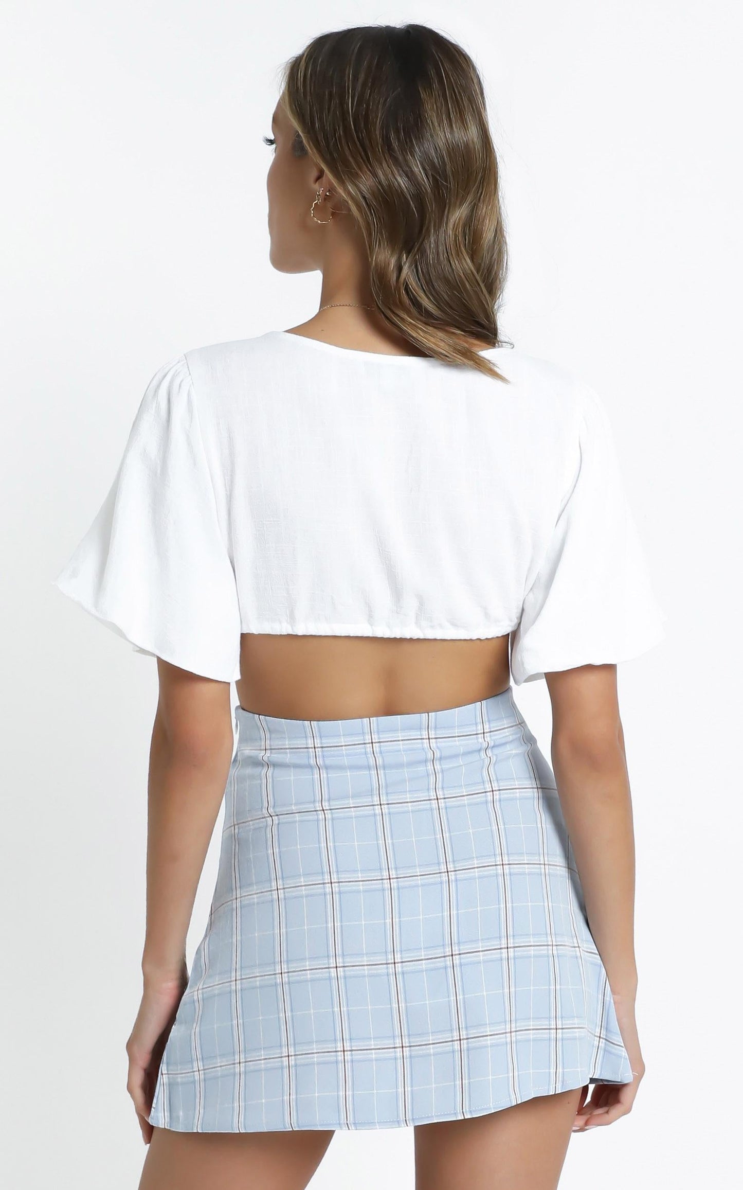 Sandra Top in White