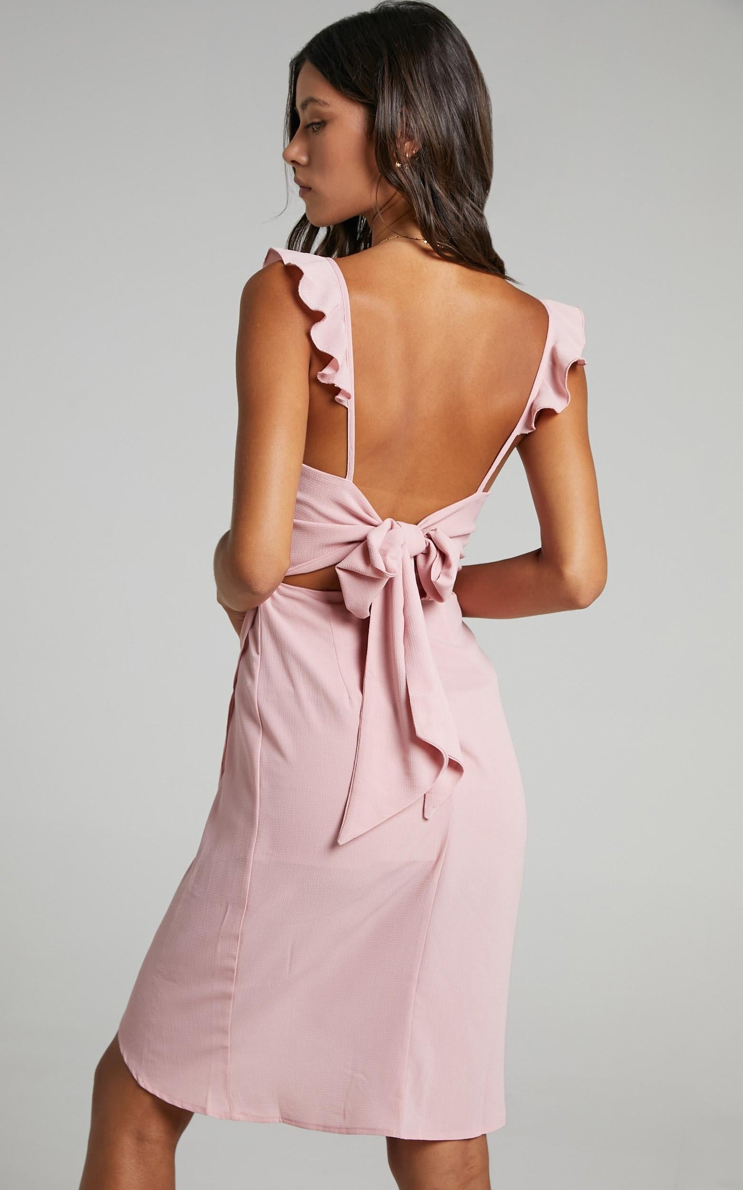 Sangria Dress in Blush