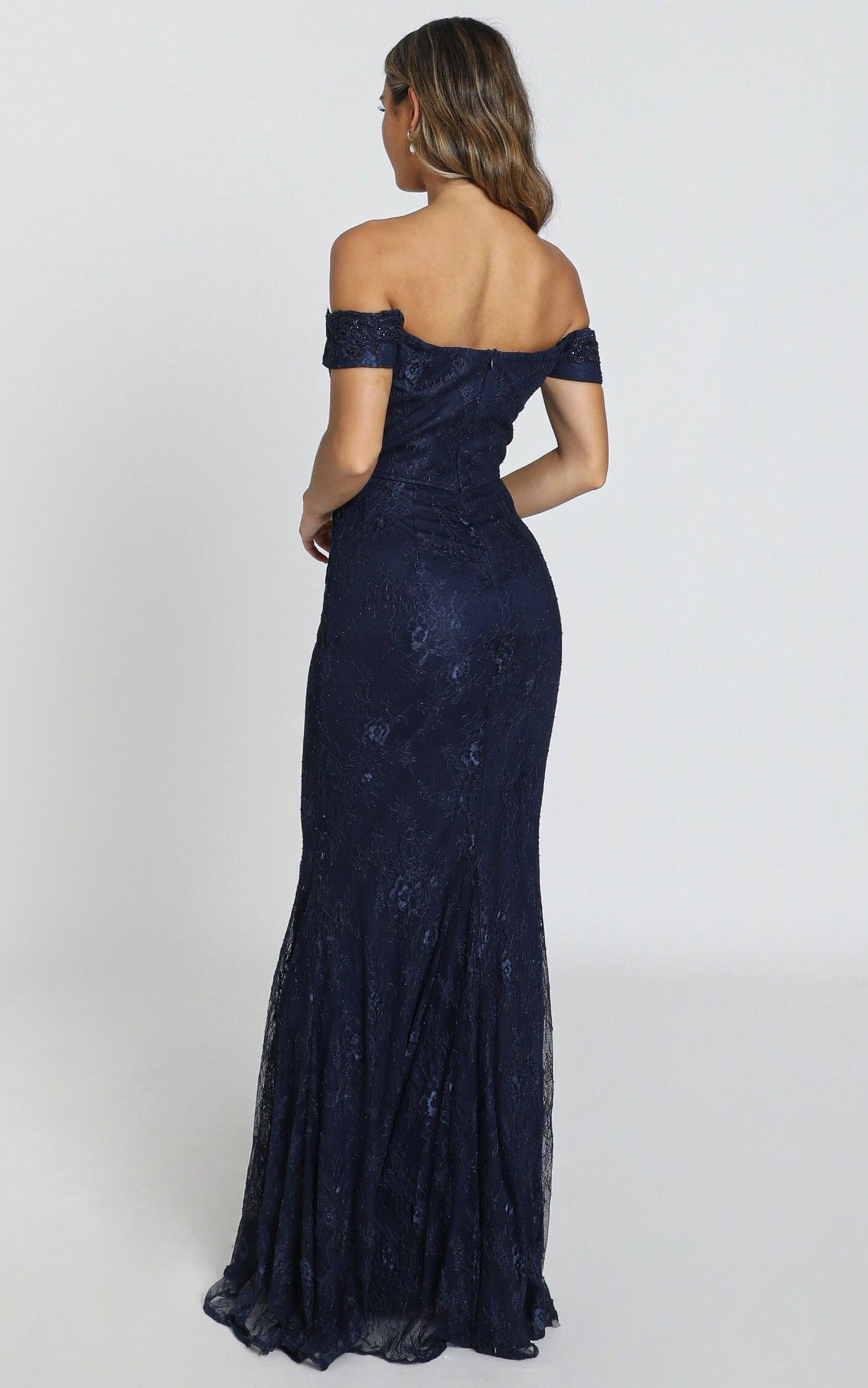 San Pedro Dress in navy