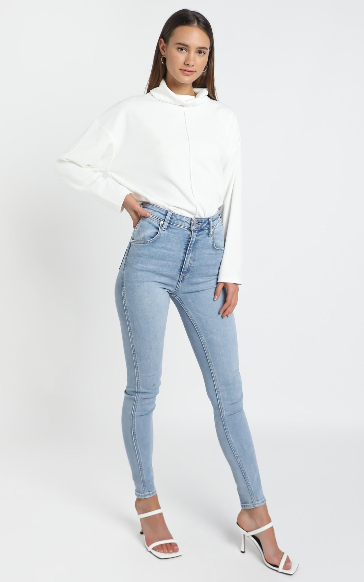 Sara Sweater in White