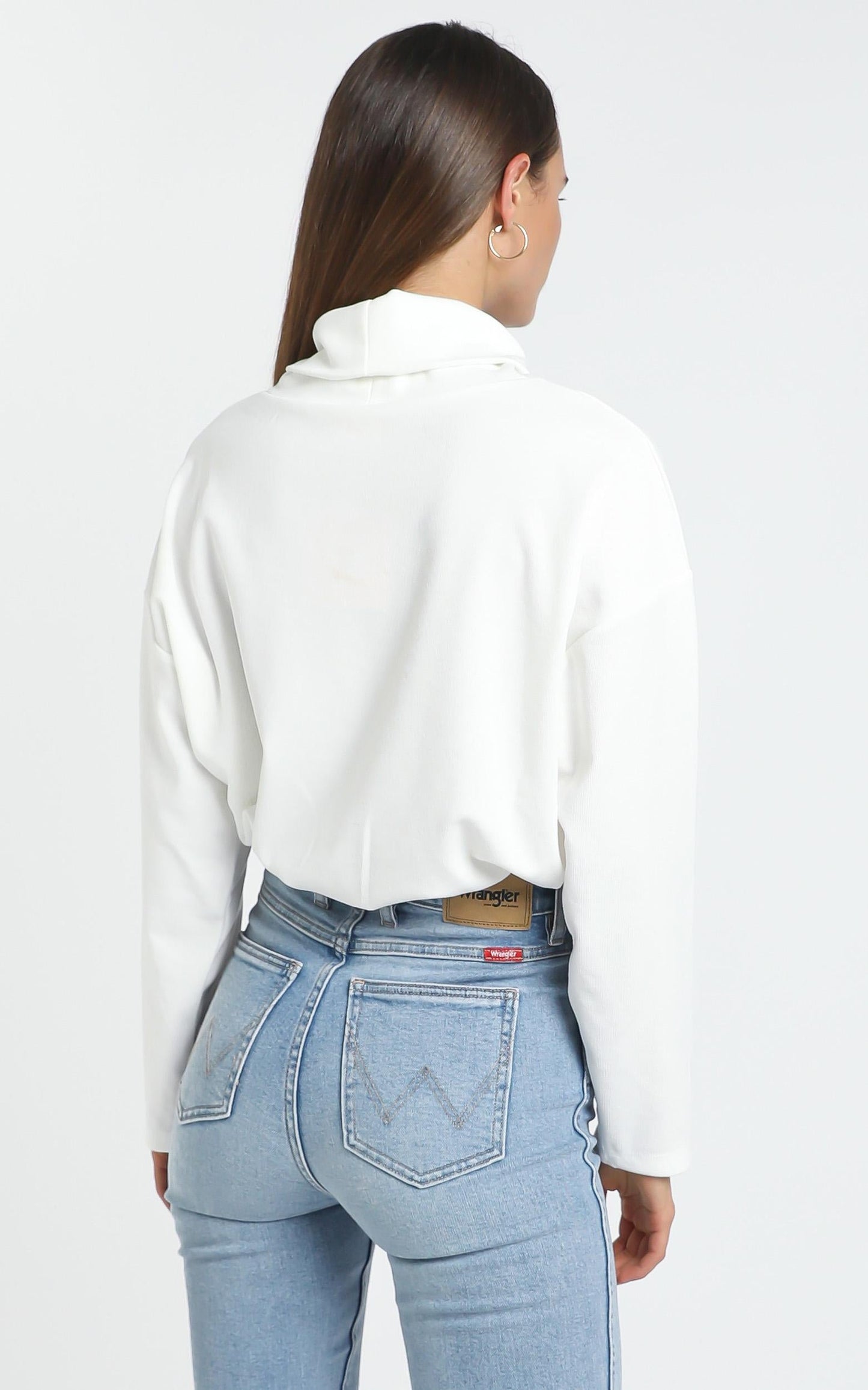 Sara Sweater in White