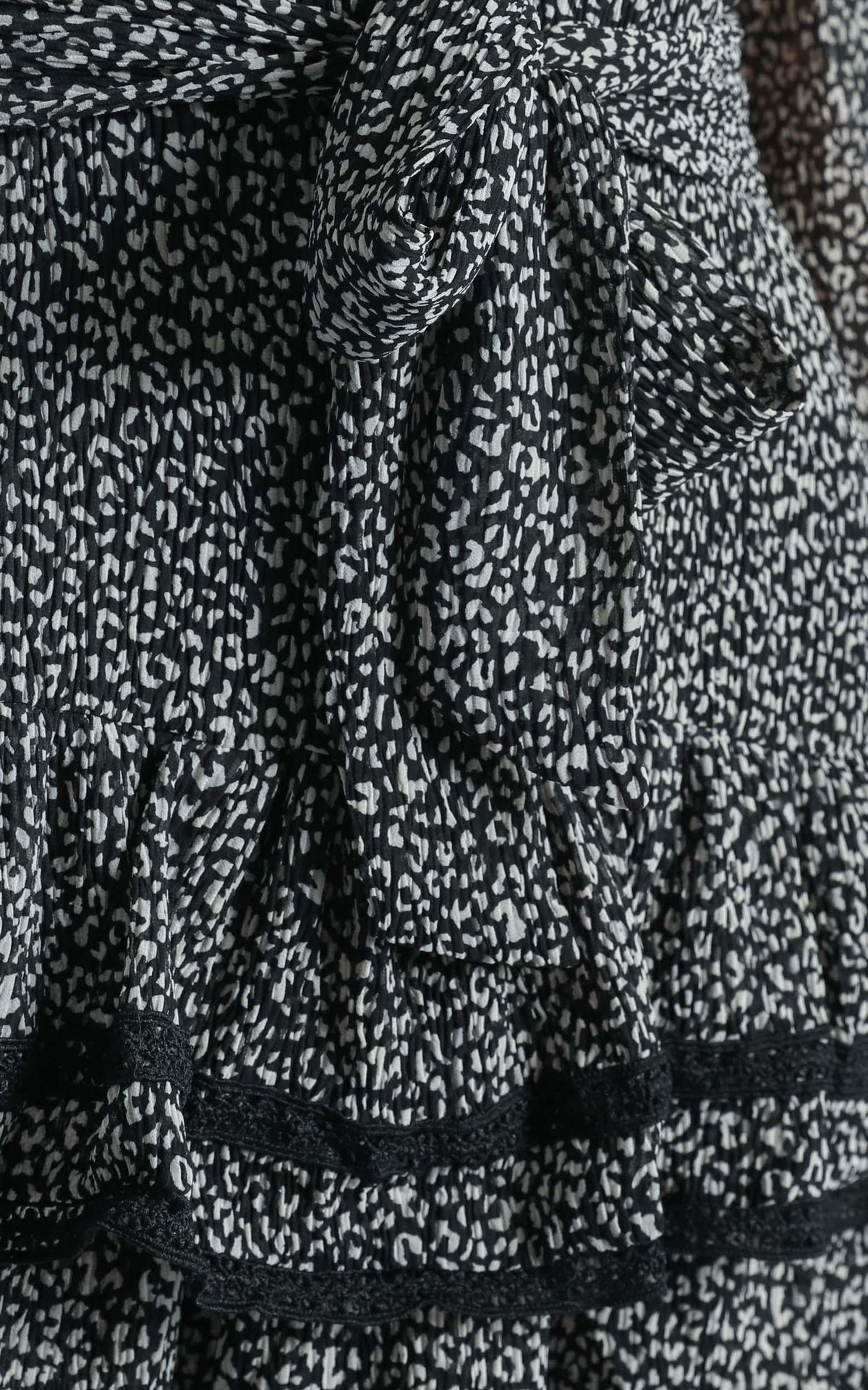 Sara dress in Leopard Print
