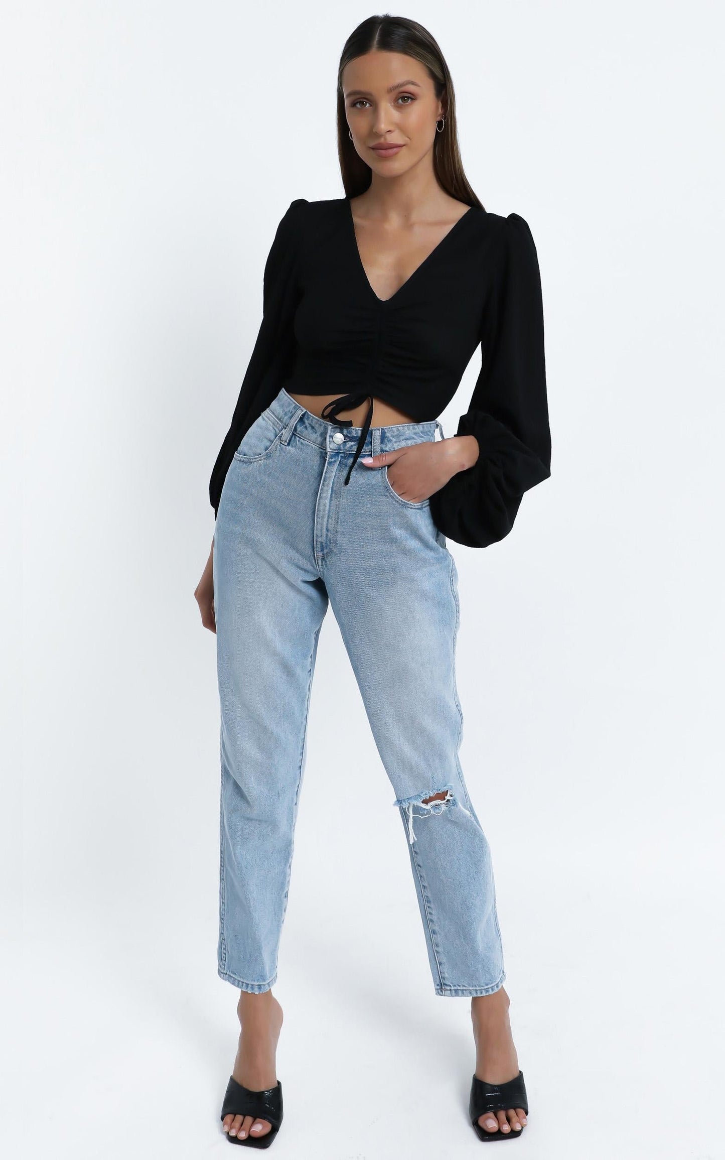 Sasha Top in Black