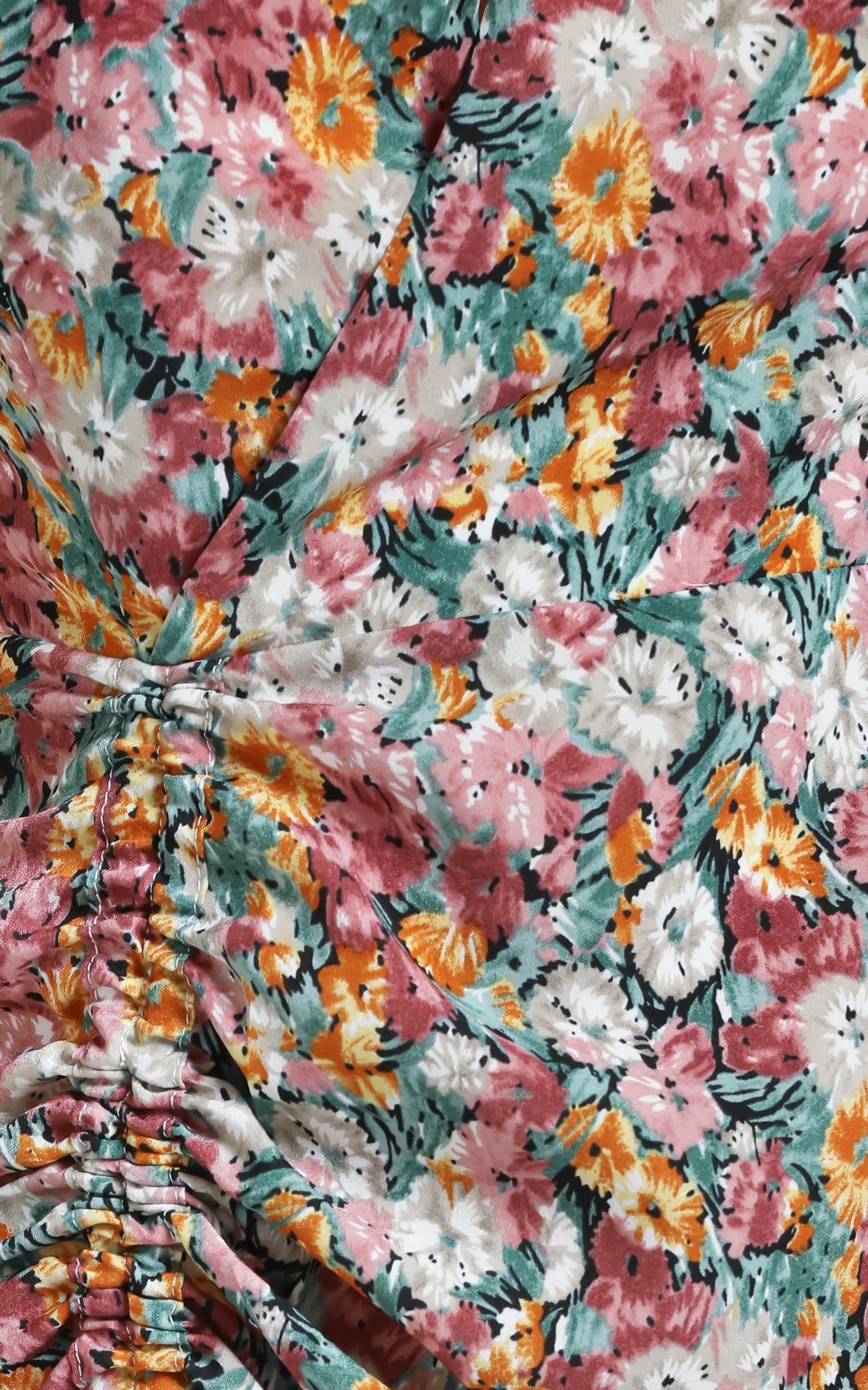 Saunders Dress in Multi Floral