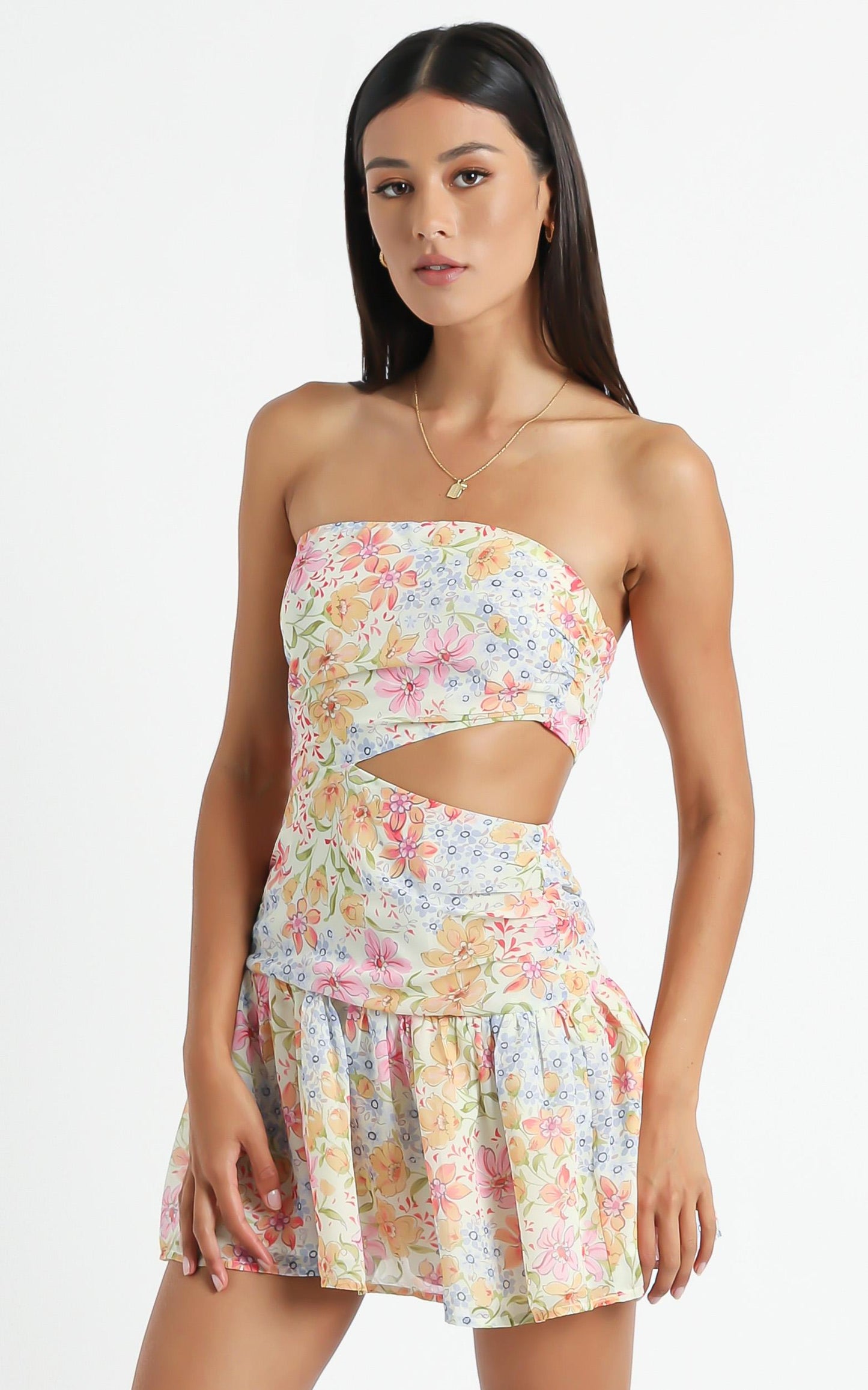 Sazerac Dress in Multi Floral
