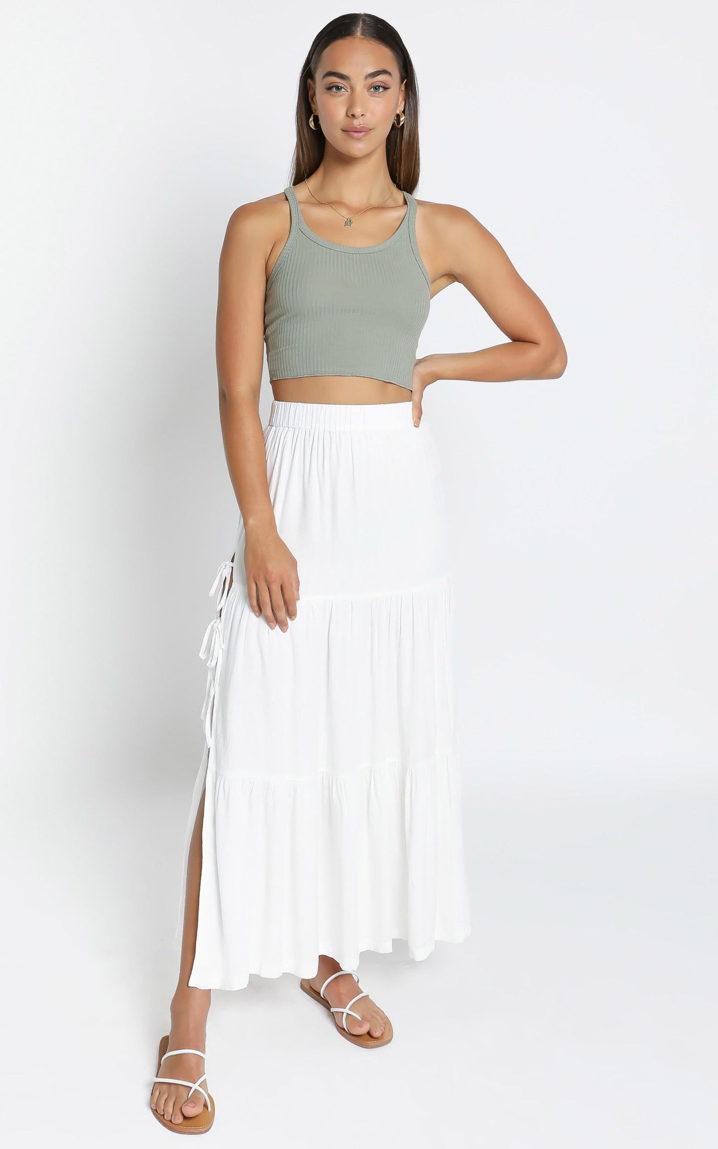 Annalisa Skirt in White