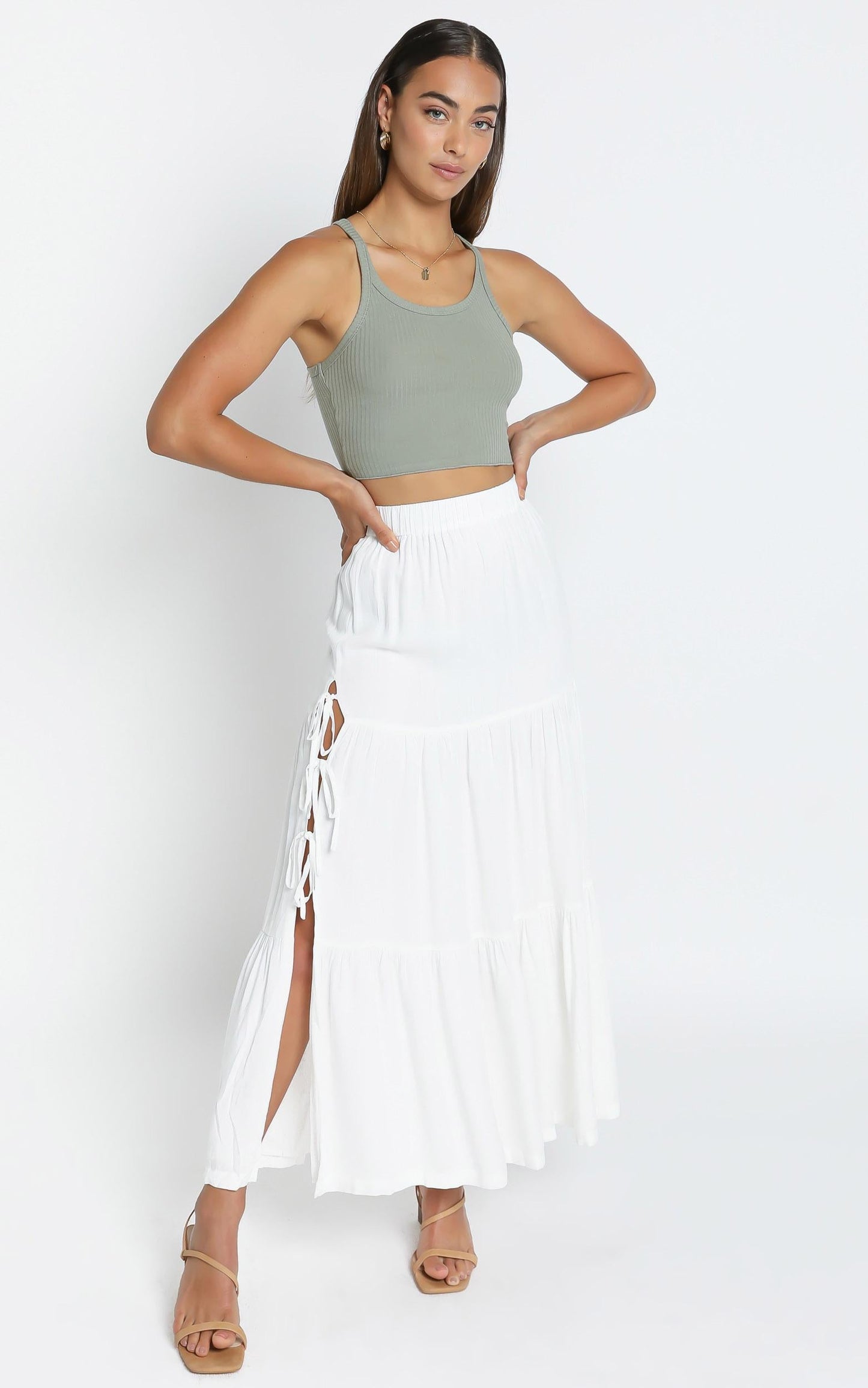 Annalisa Skirt in White