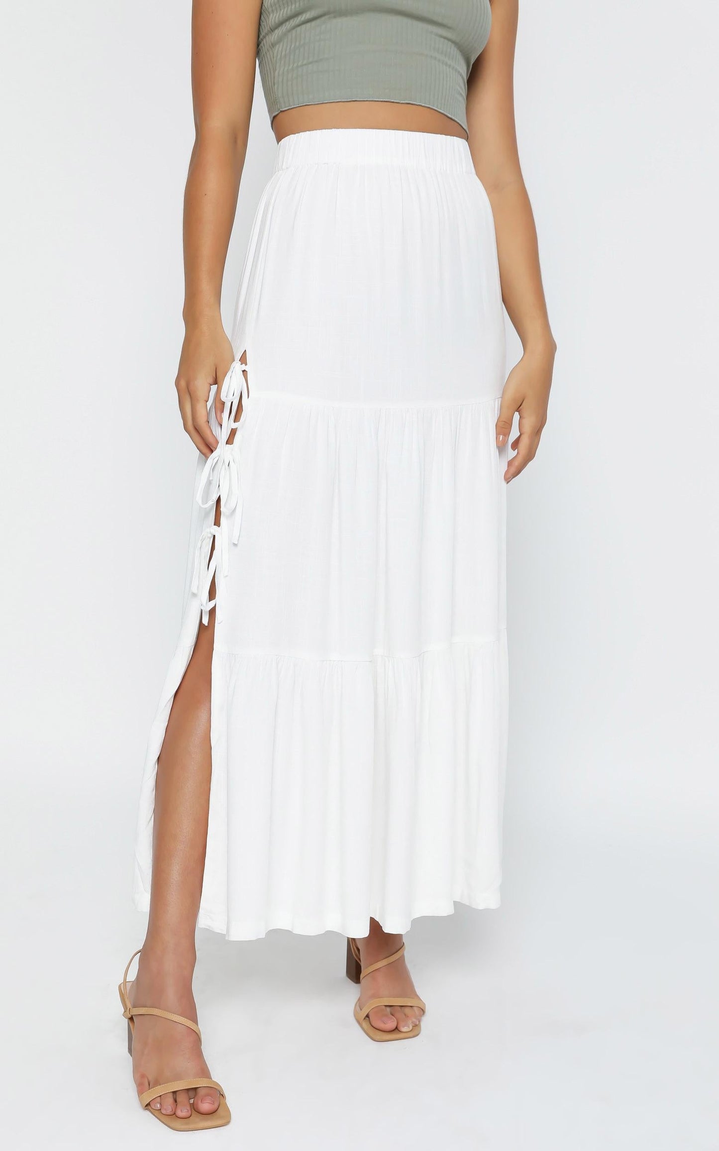Annalisa Skirt in White