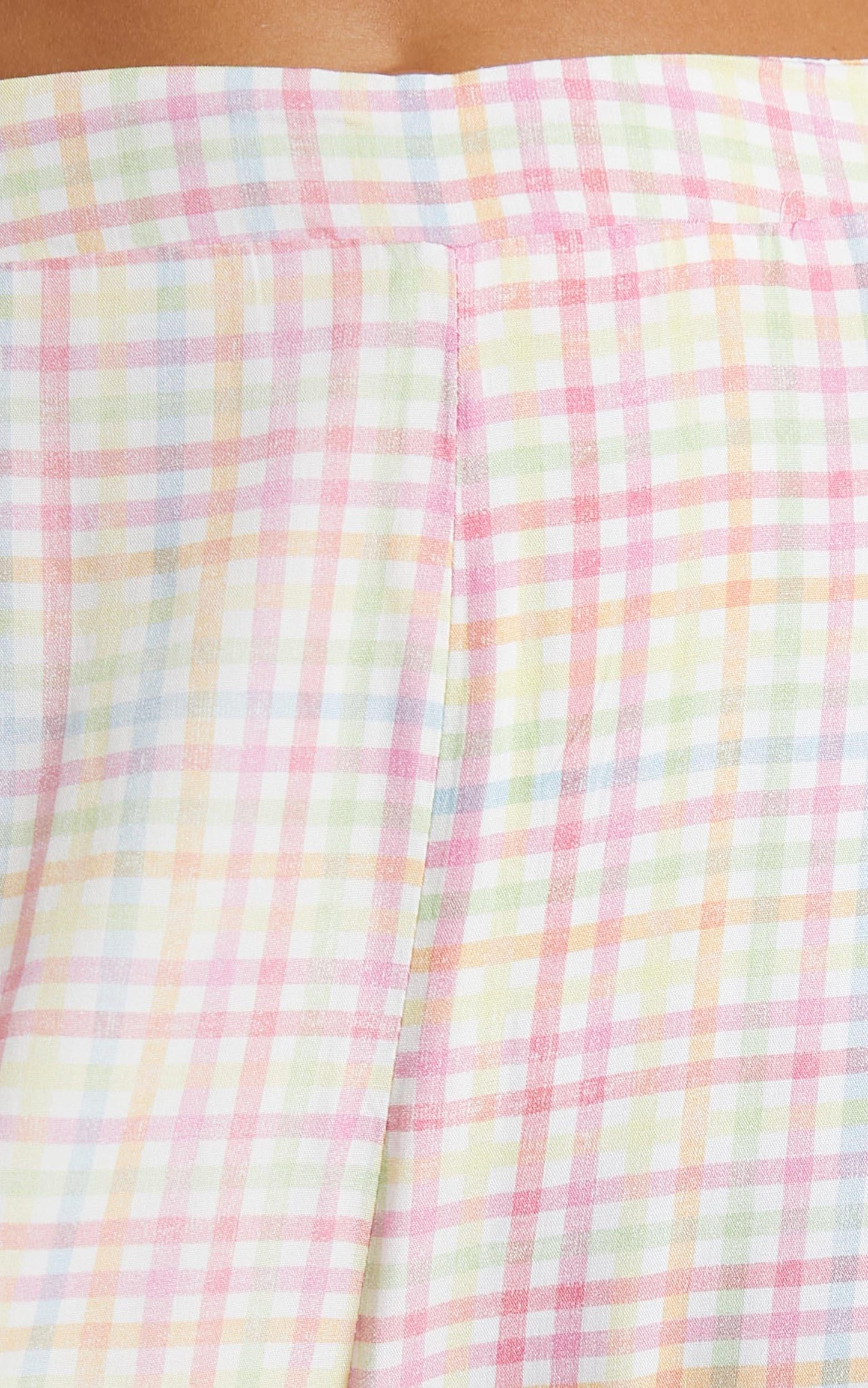 Nailah Pants in Rainbow Check