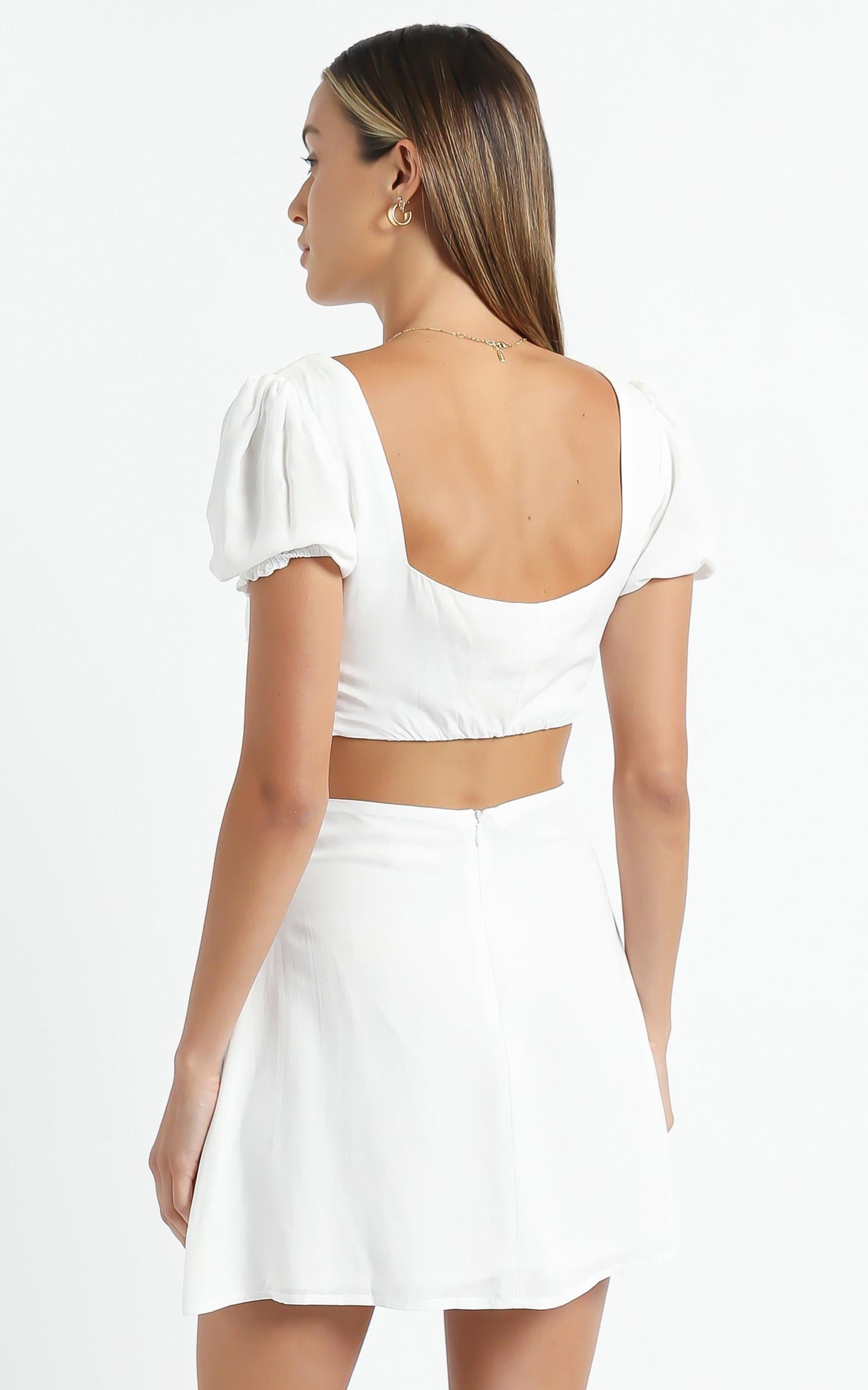 Artemis Two Piece Set in White