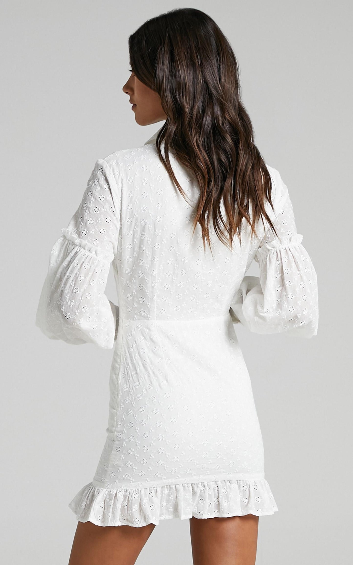Carine Dress in White
