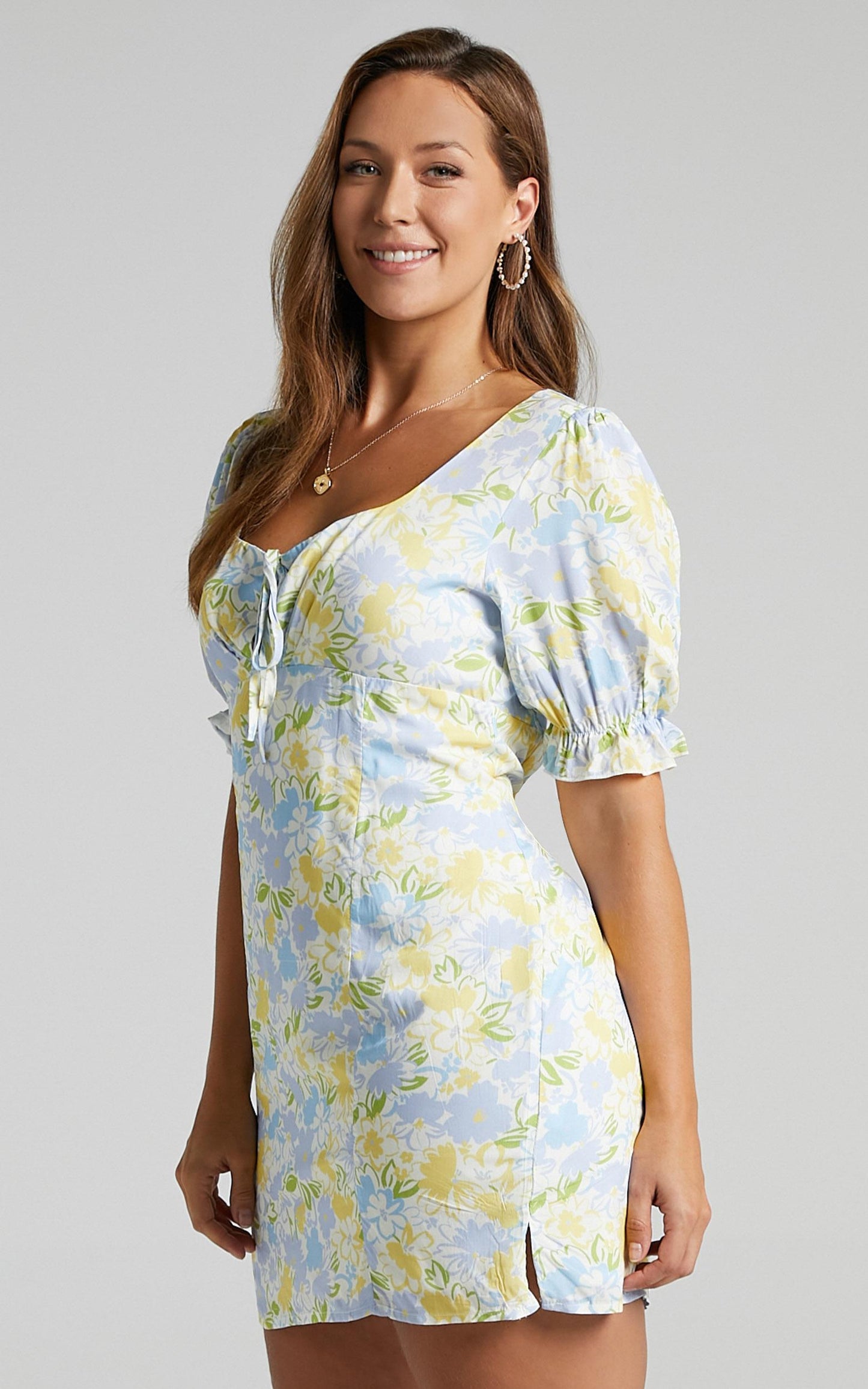 Svana Dress in Summer Petals