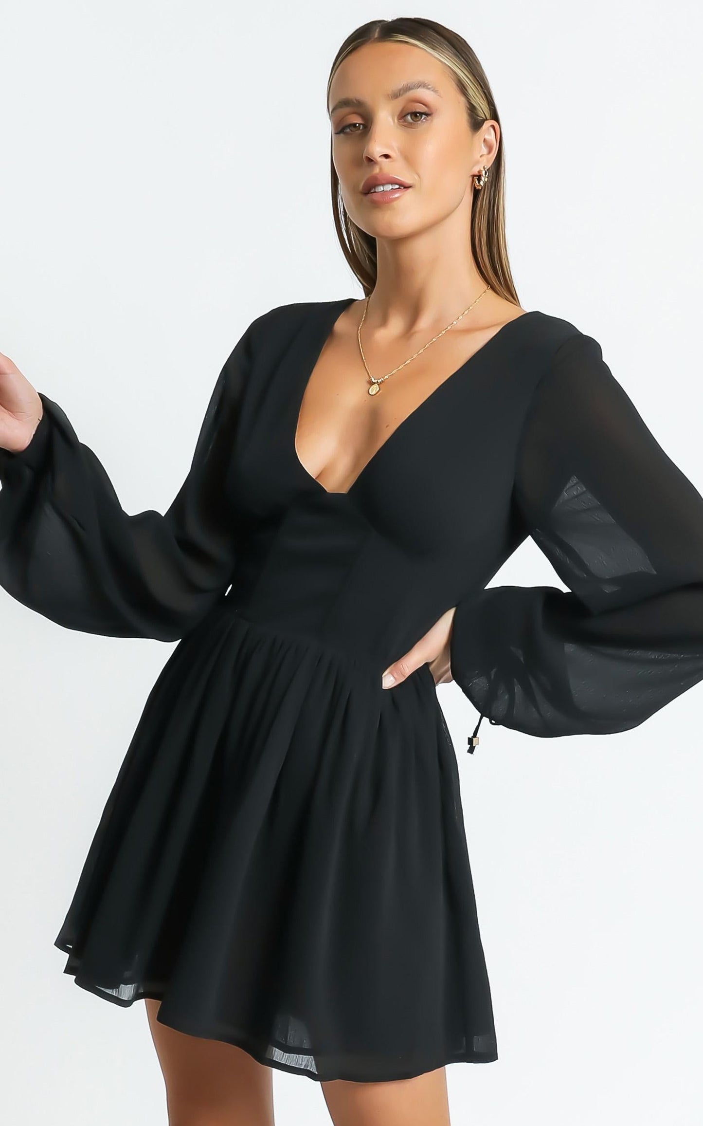 Calista Dress in Black