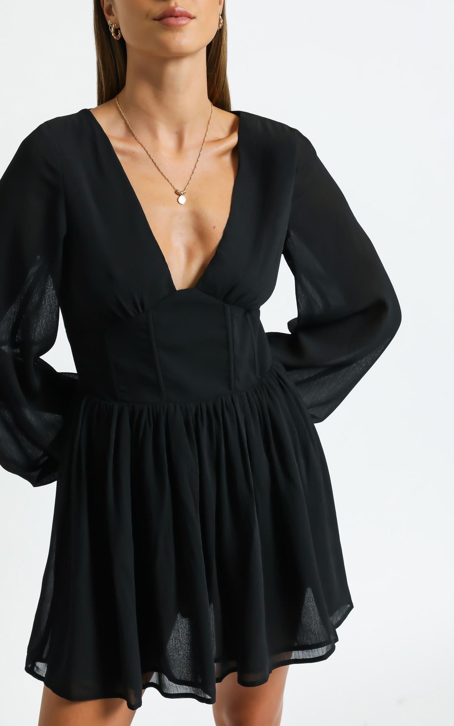 Calista Dress in Black