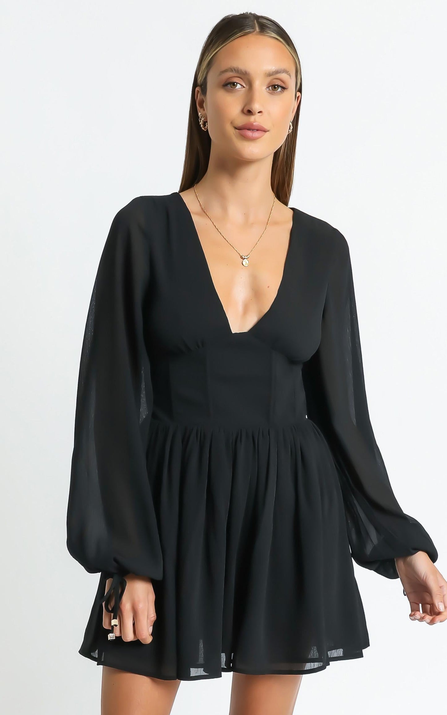 Calista Dress in Black