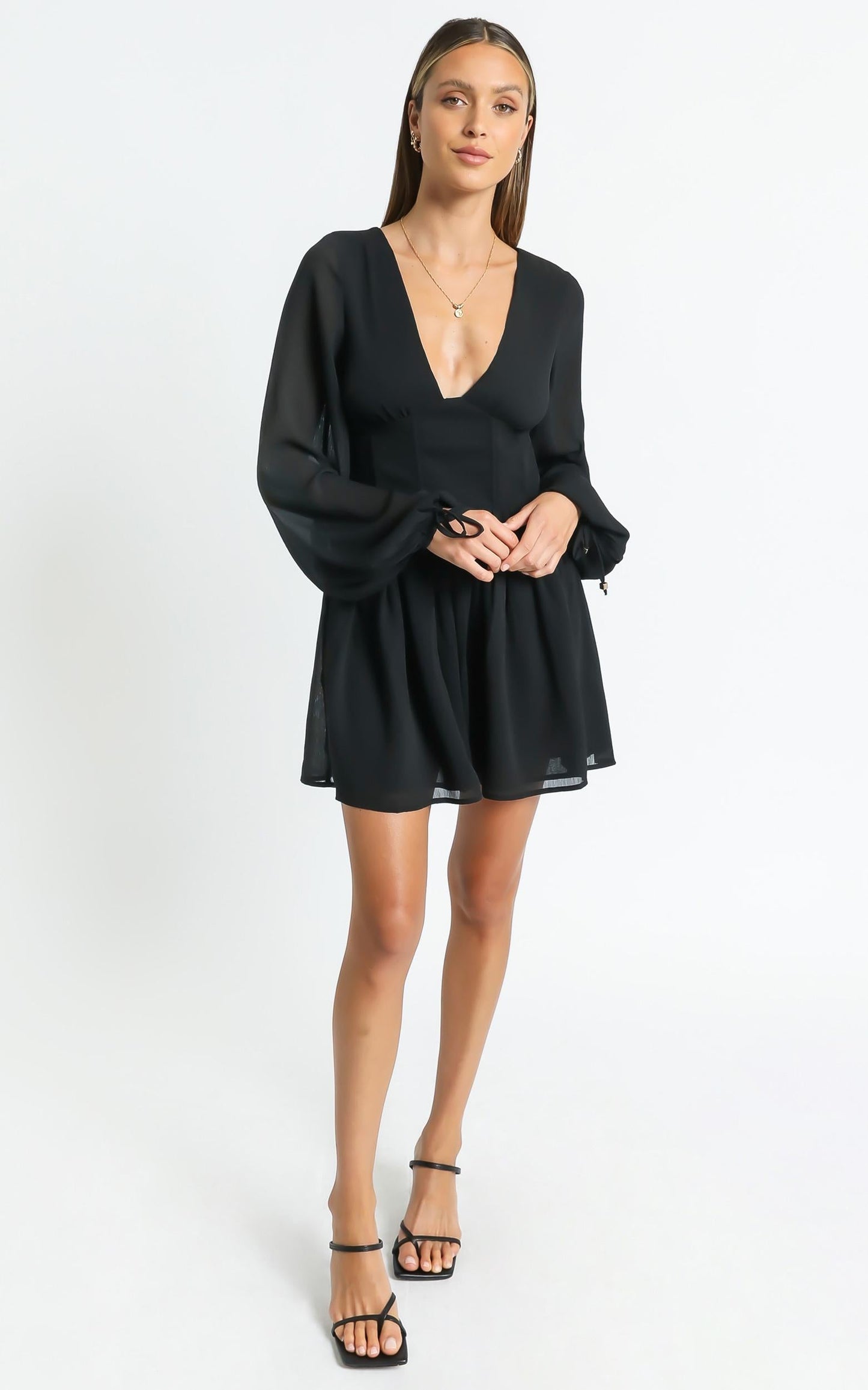 Calista Dress in Black