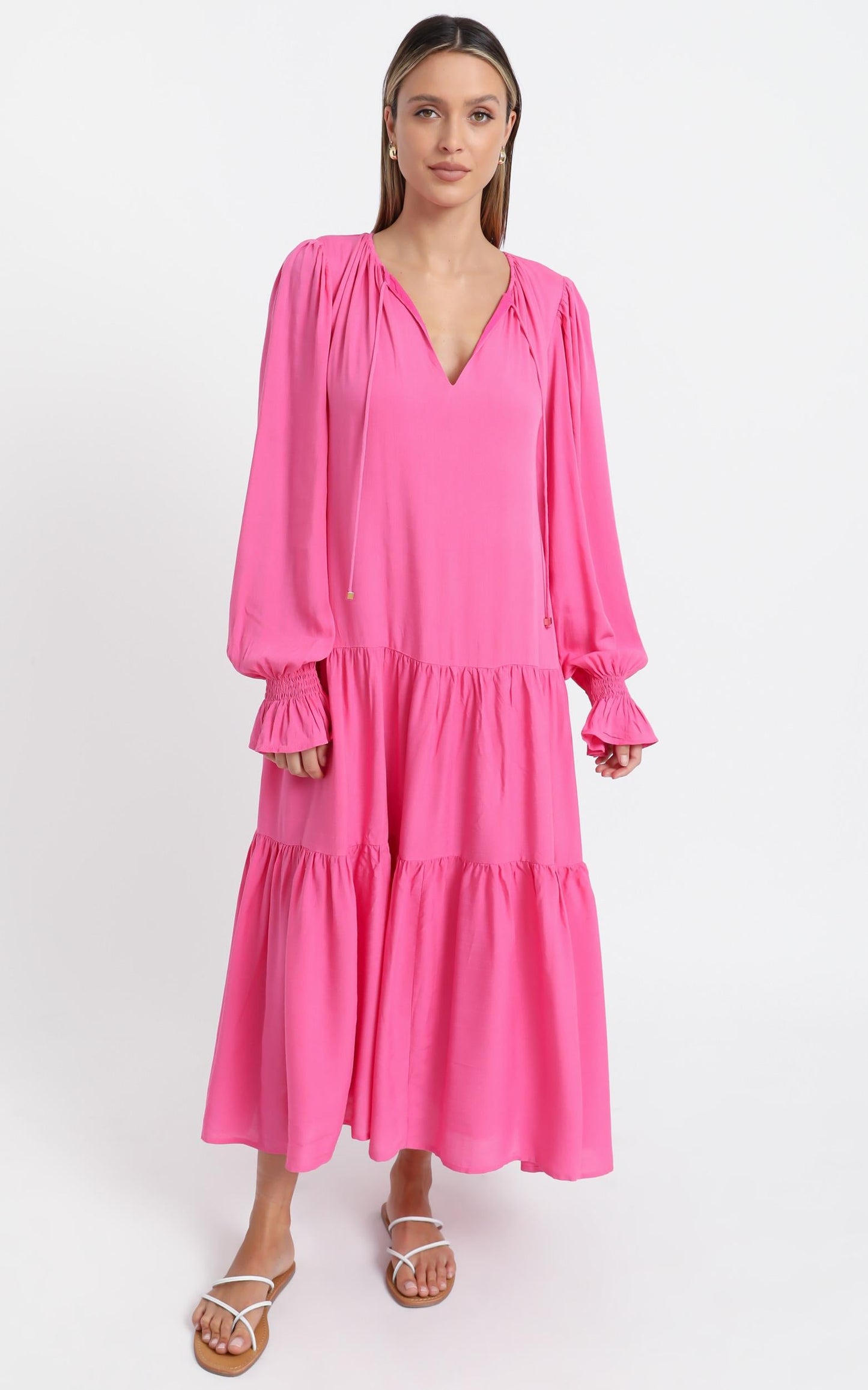 Bodil Dress in Berry