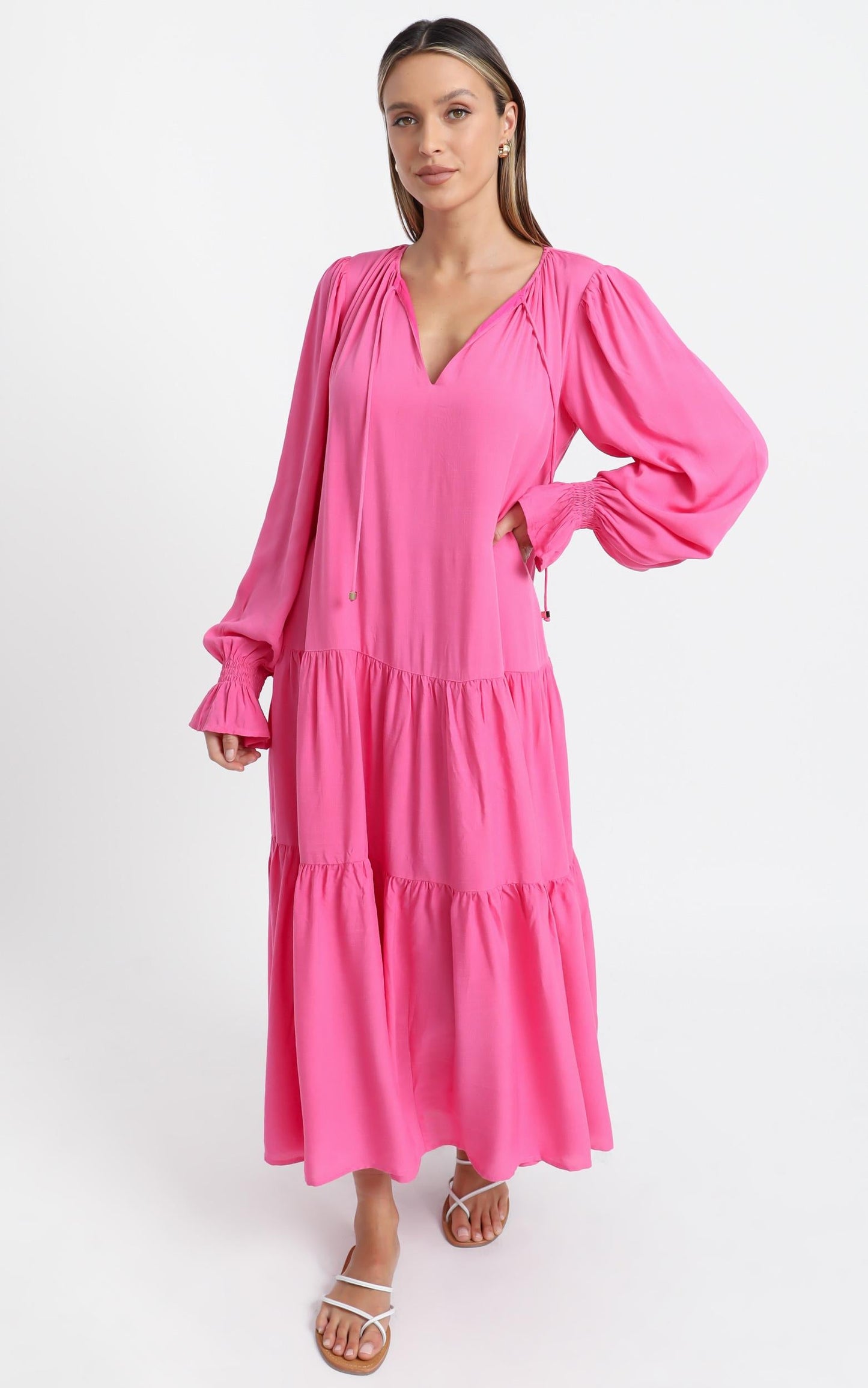 Bodil Dress in Berry