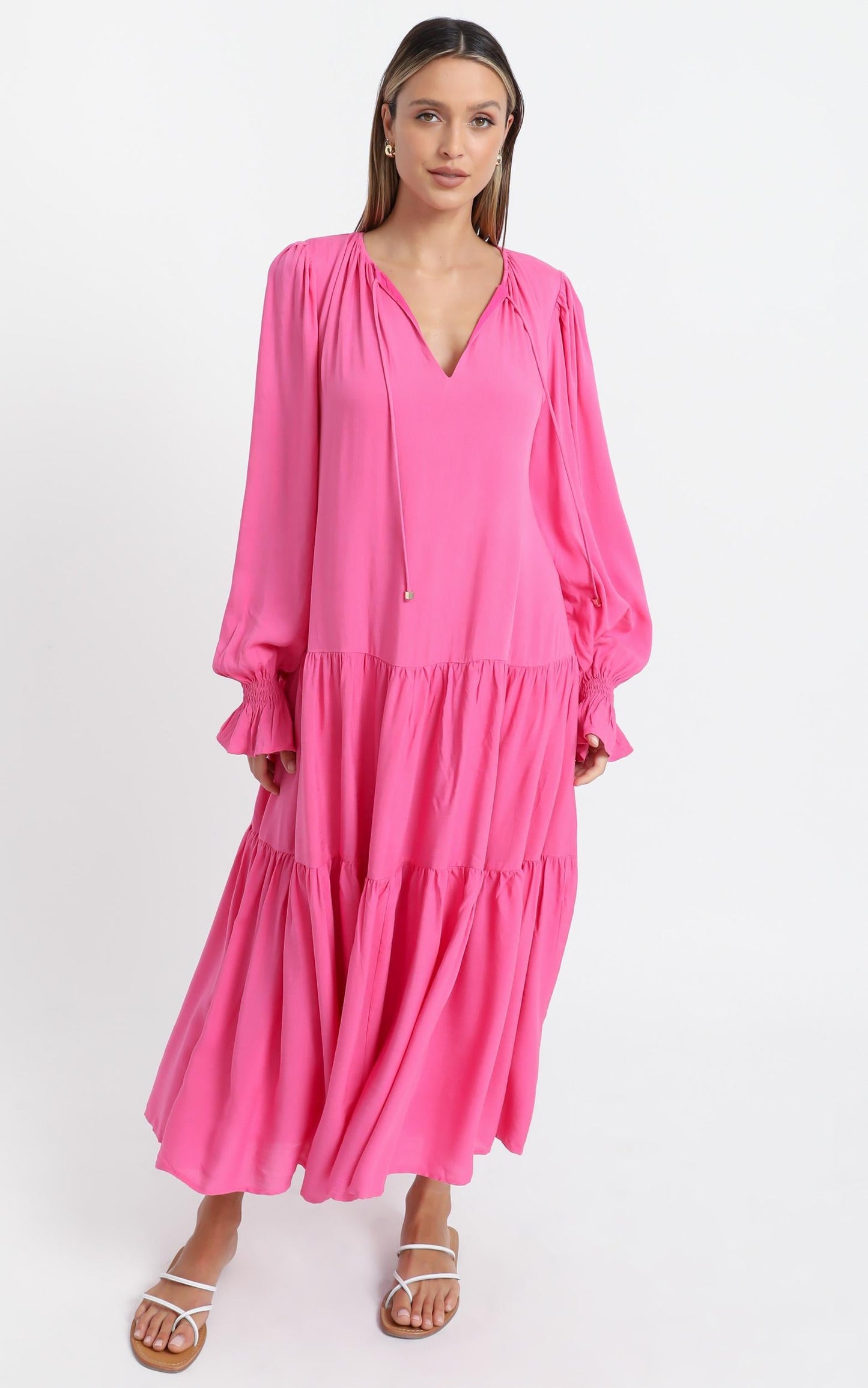 Bodil Dress in Berry