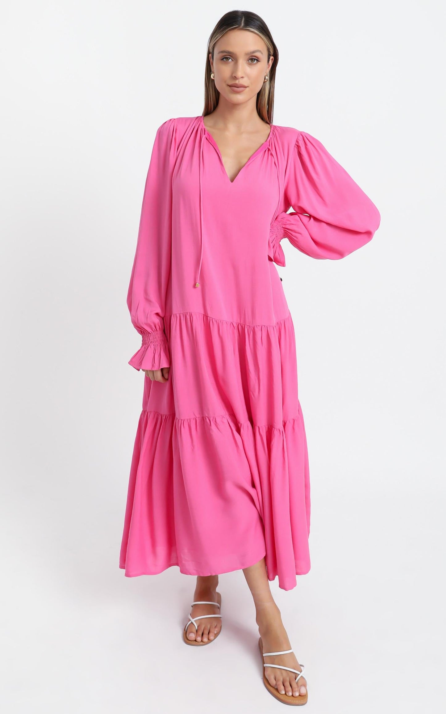 Bodil Dress in Berry