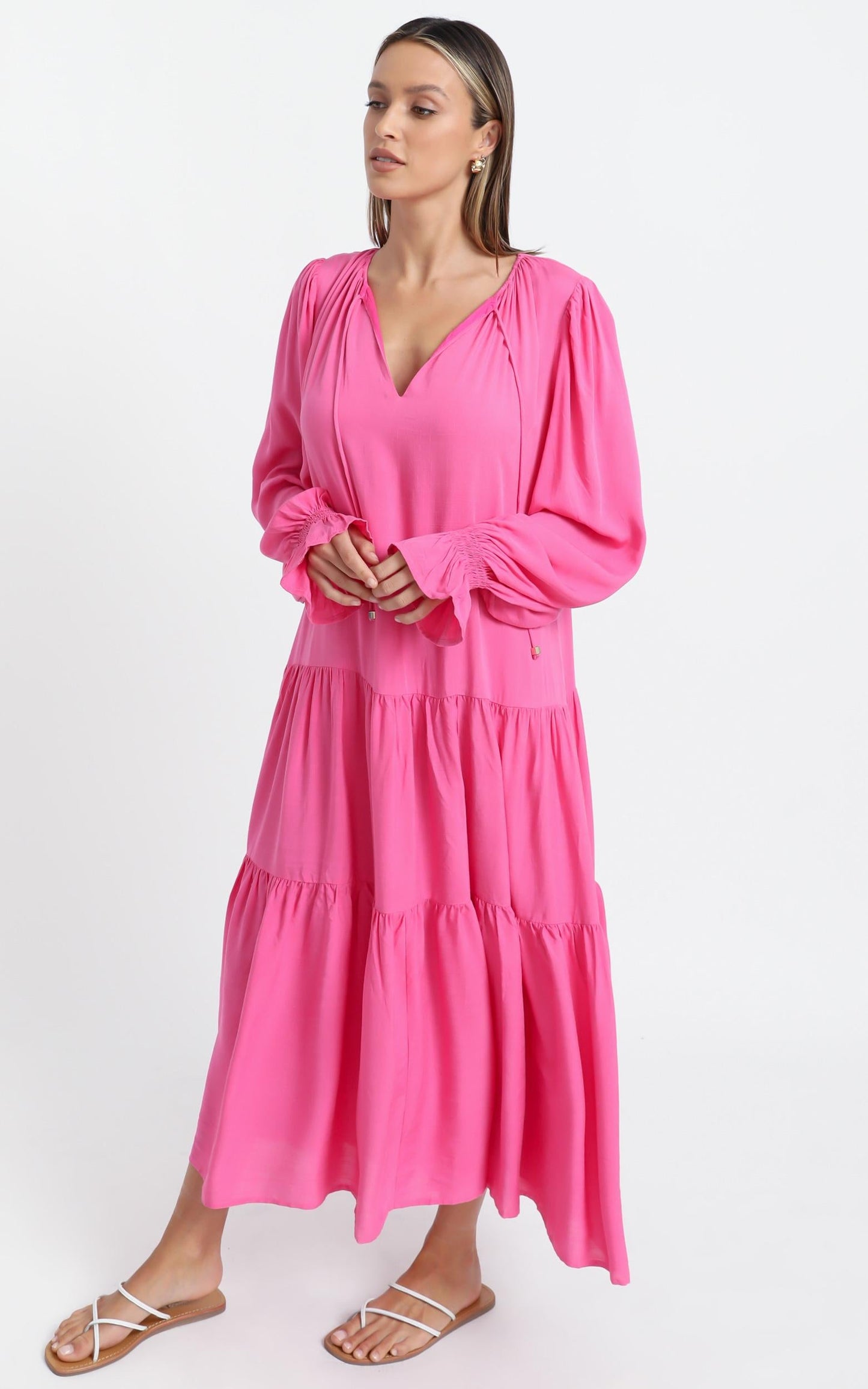 Bodil Dress in Berry