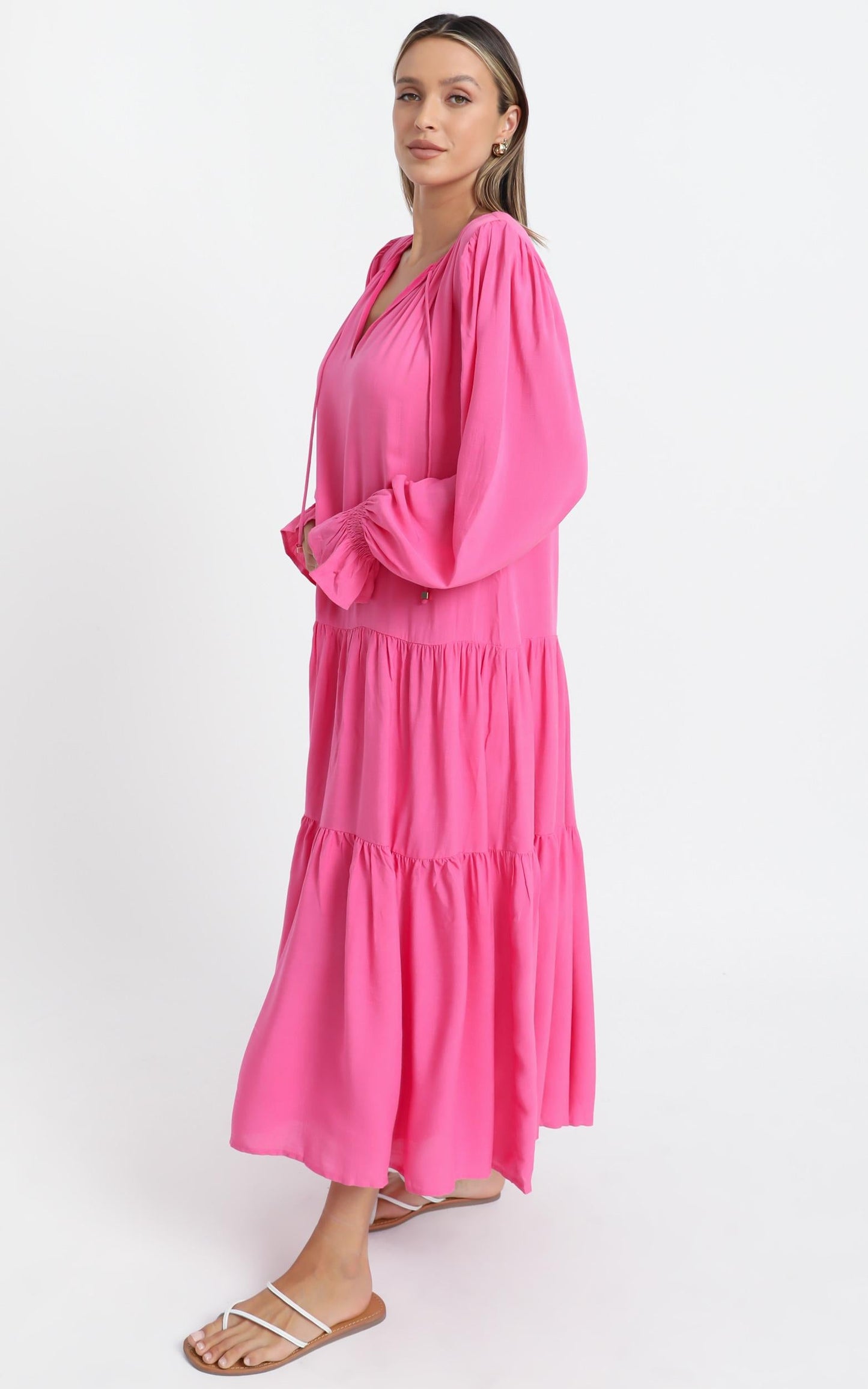 Bodil Dress in Berry