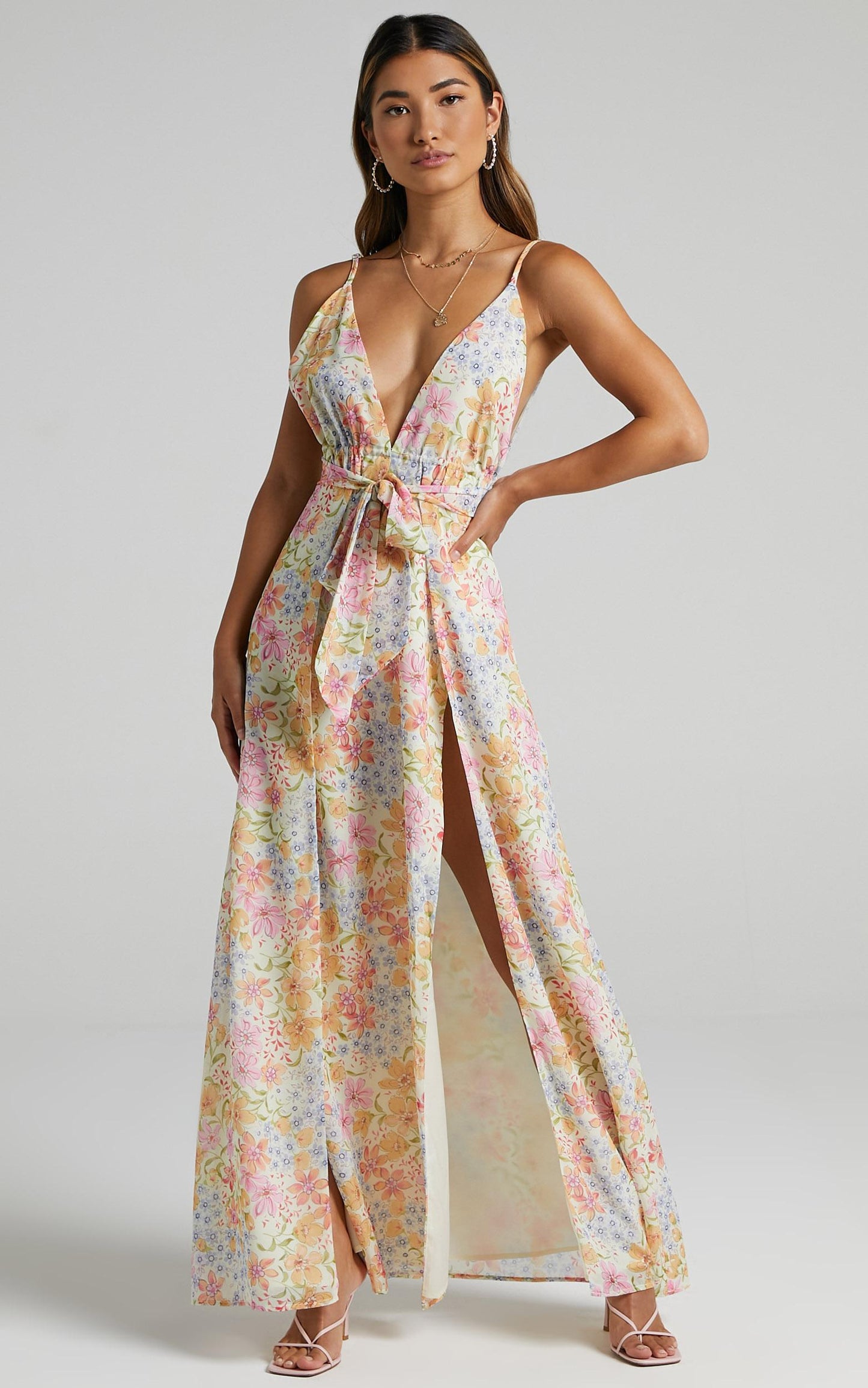 Imia Dress in Multi Floral