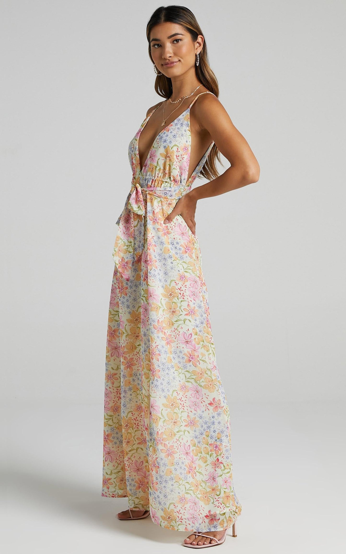 Imia Dress in Multi Floral