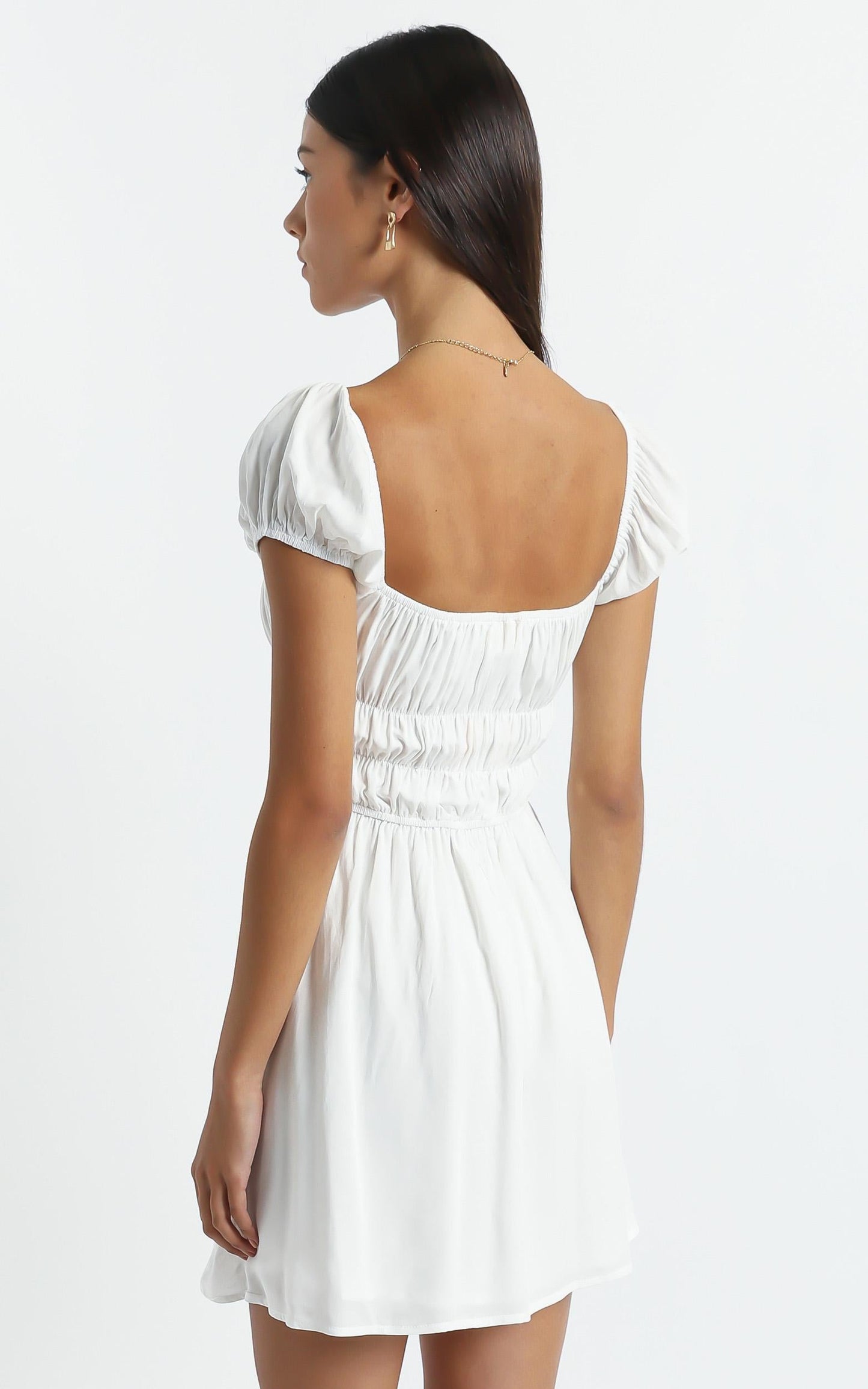 Aiyla Dress in White