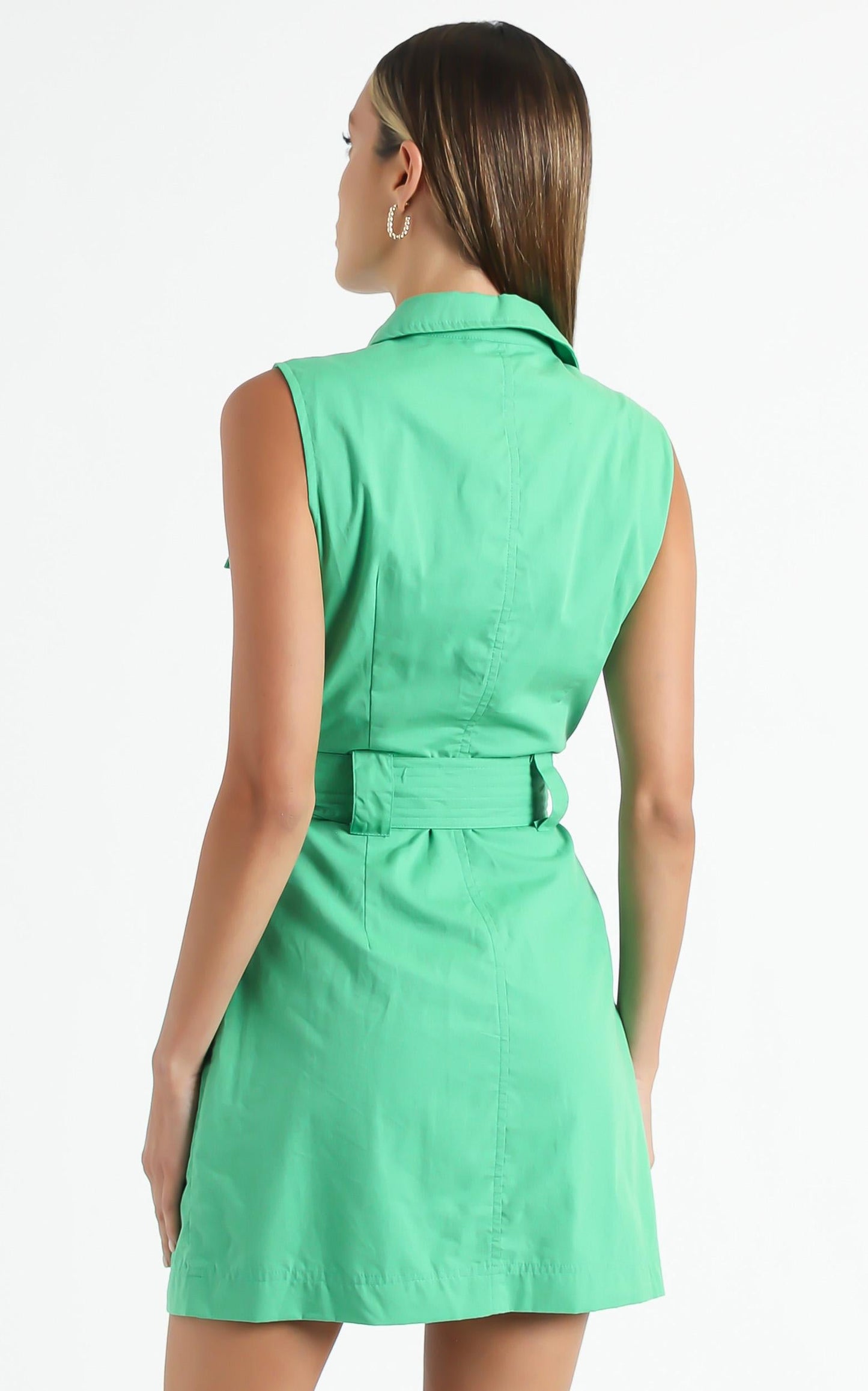 Turbina Dress in Green