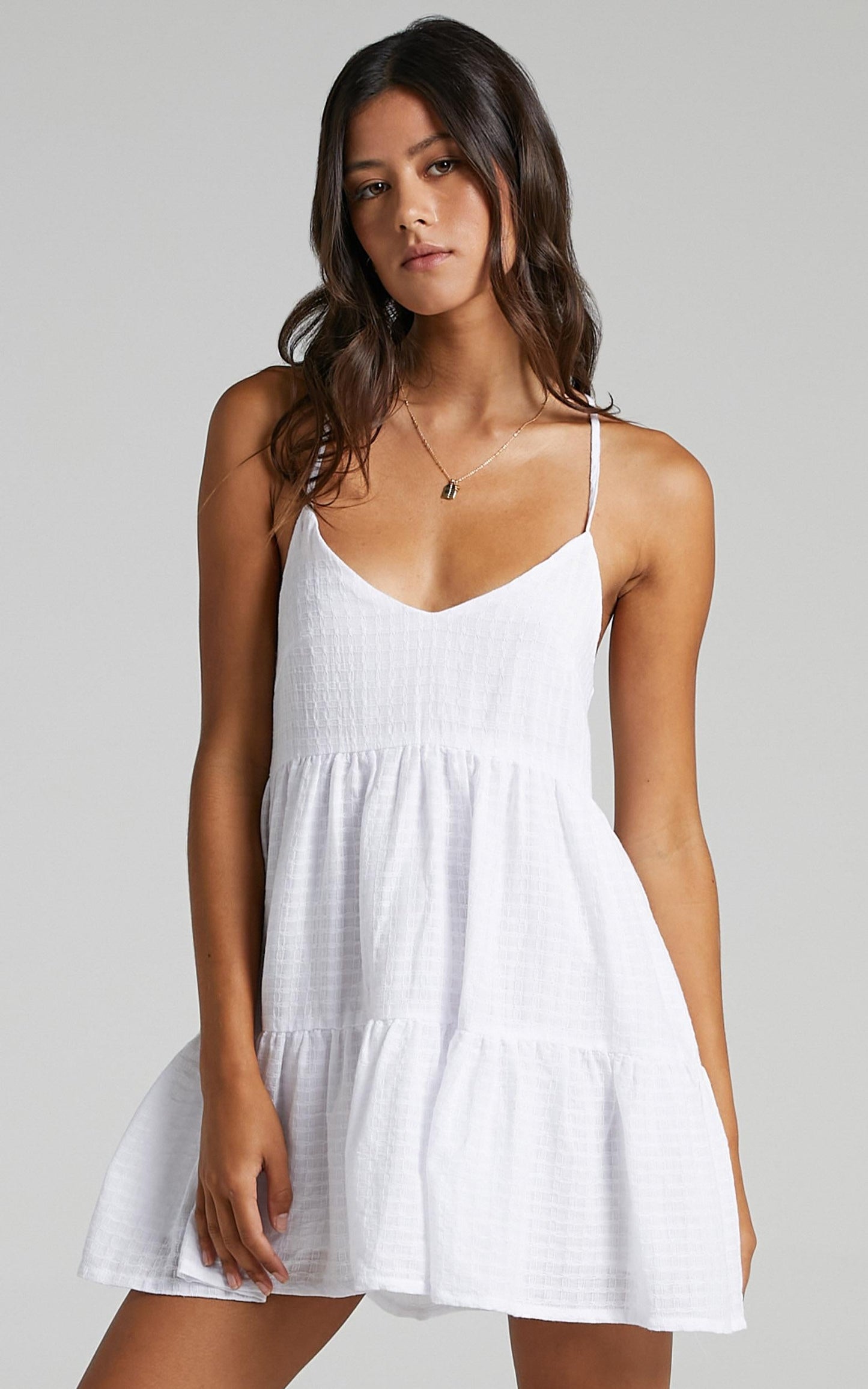 Salina Dress in White