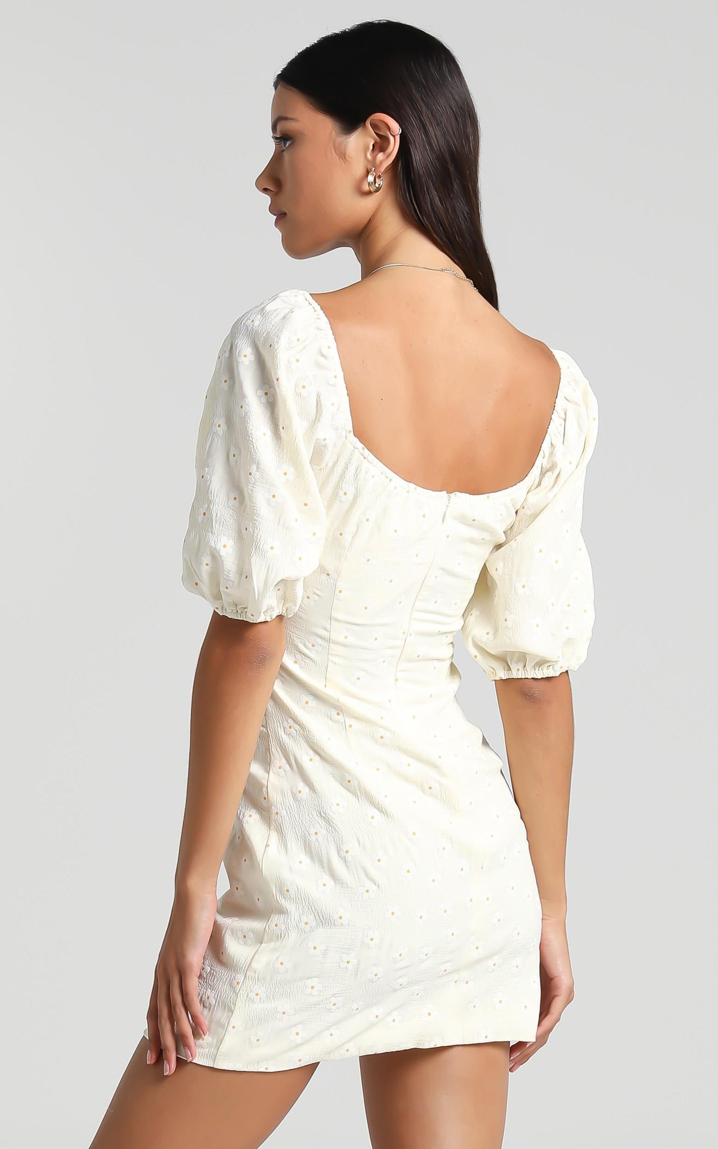 Chorley Dress in Yellow Floral