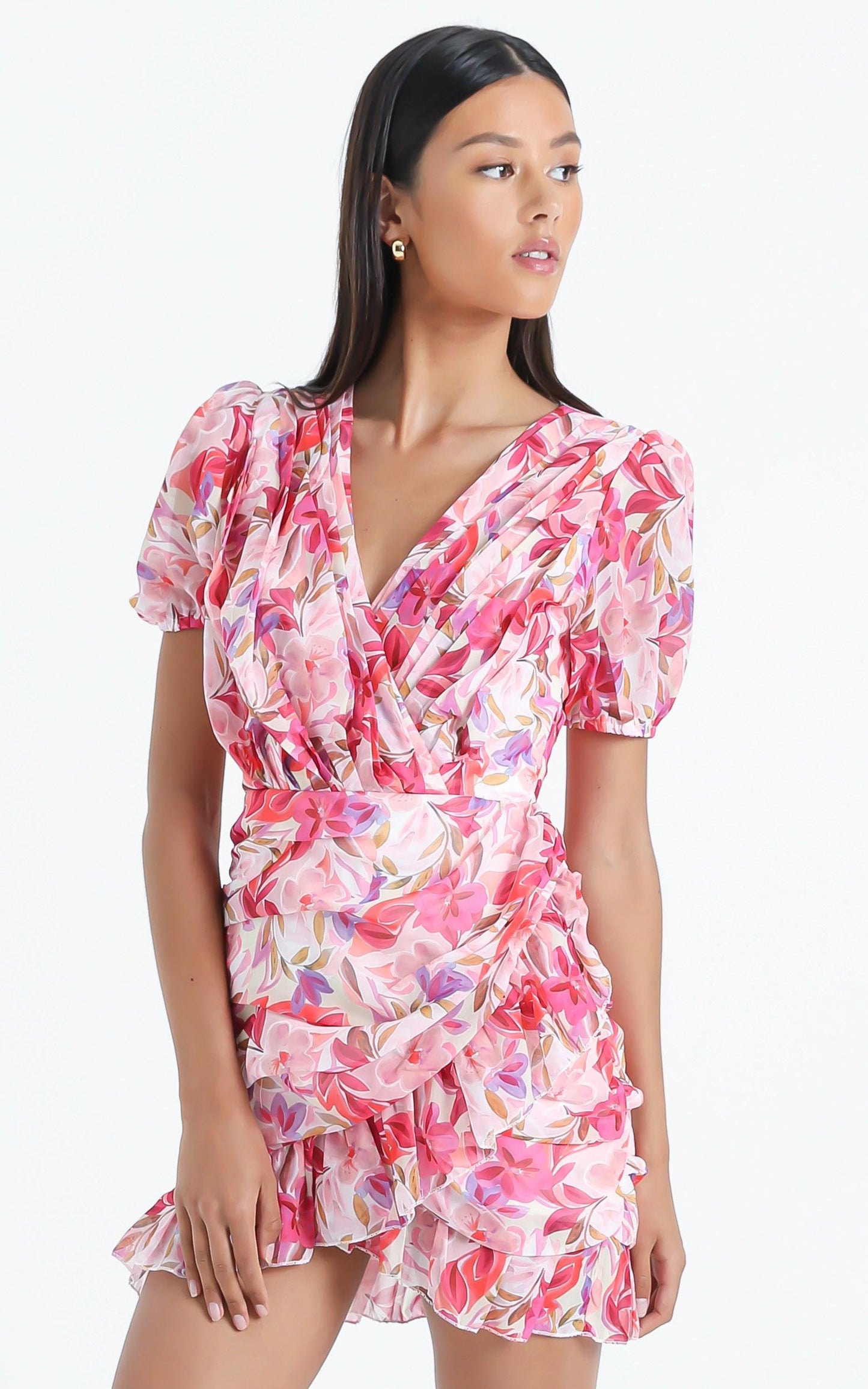 Arwyn Dress in Eventful Bloom