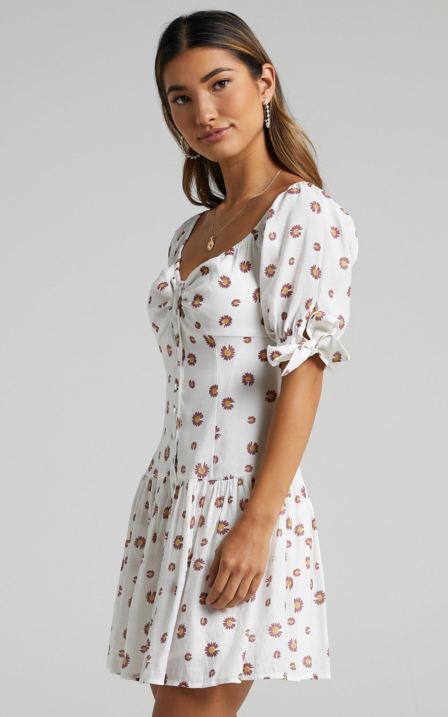 Acis Dress in Blush Floral